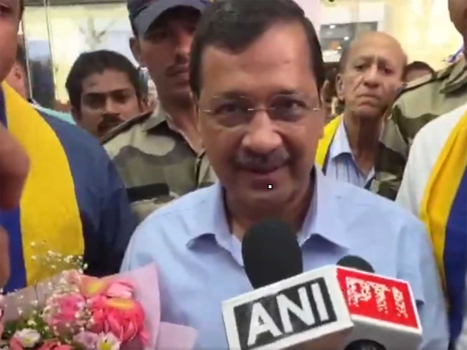 Aam Aadmi Party (AAP) National Convenor Arvind Kejriwal (Photo/ANI)