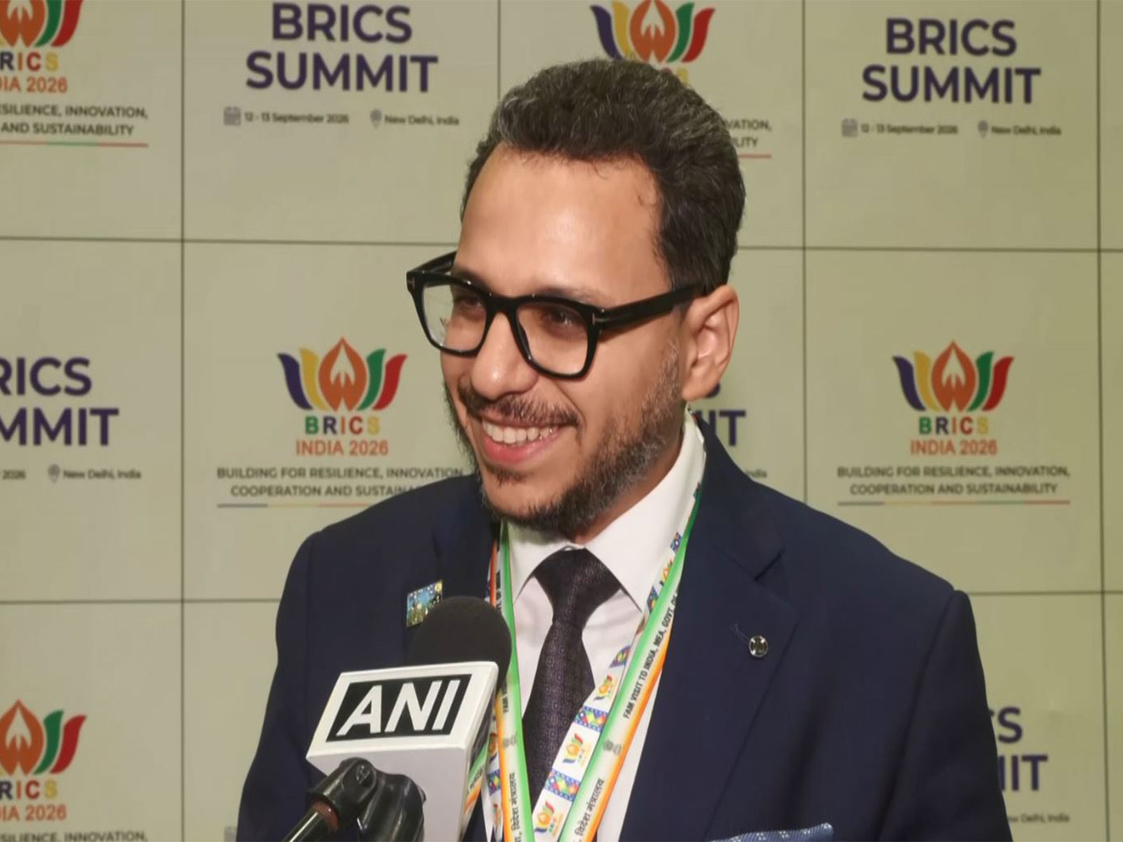 Egyptian AI Expert Ahmed Elsharkawy (Photo/ANI)