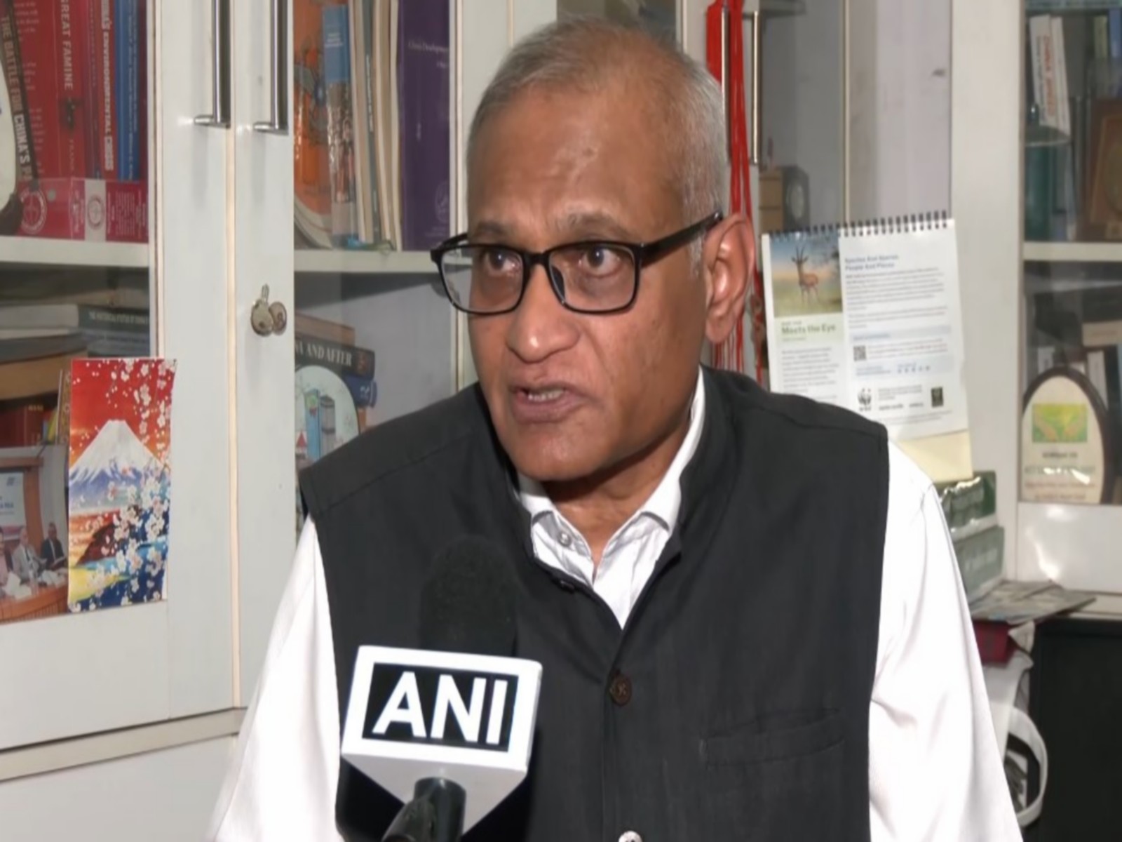 Chinese Studies expert at Jawaharlal Nehru University, Professor Srikanth Kondapalli (Photo/ANI)
