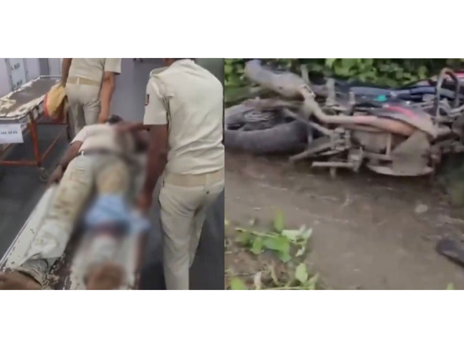 Mohammad Irfan being taken to hospital (Photo/Police)