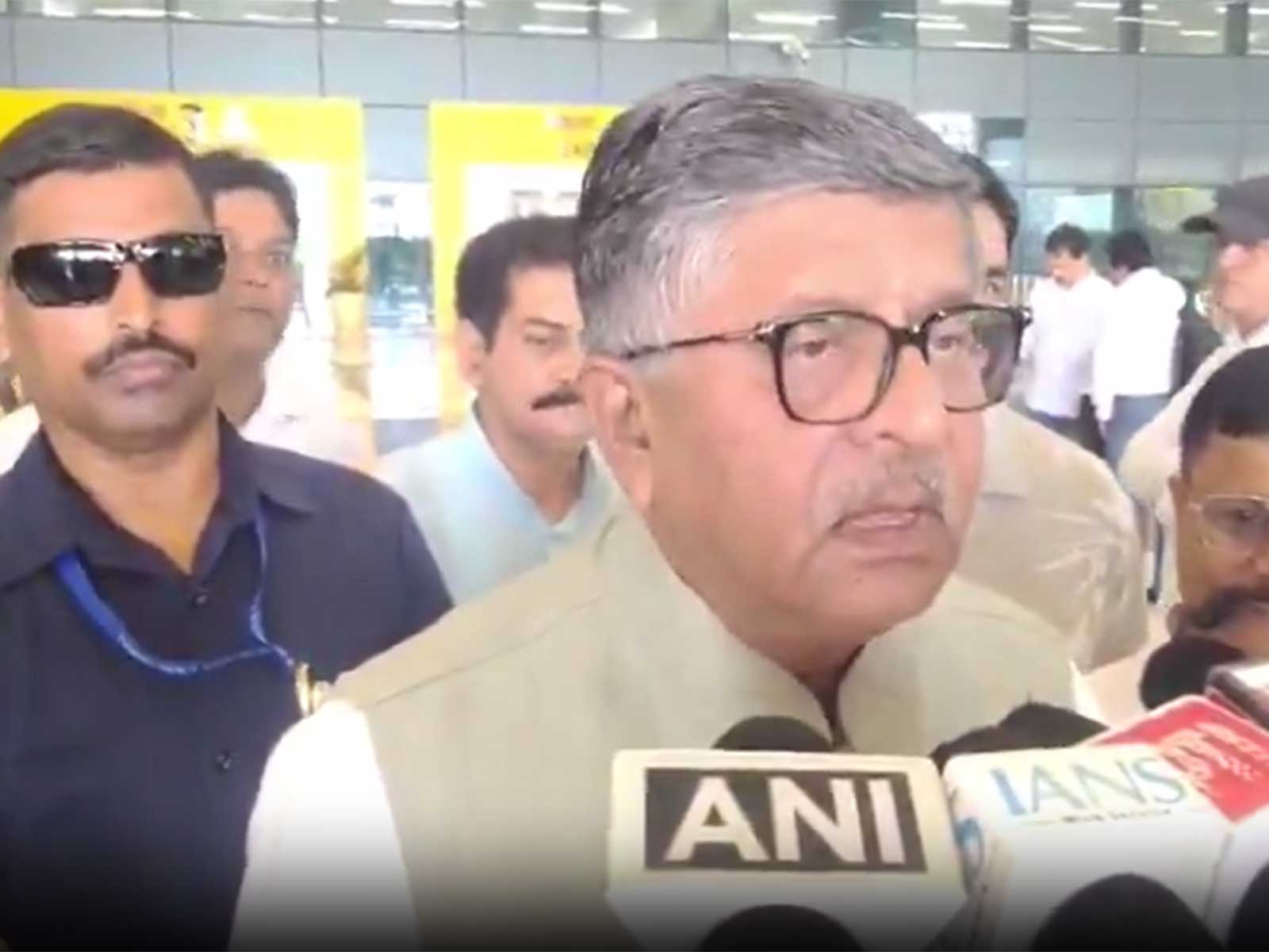  BJP MP Ravi Shankar Prasad (Photo:ANI) 