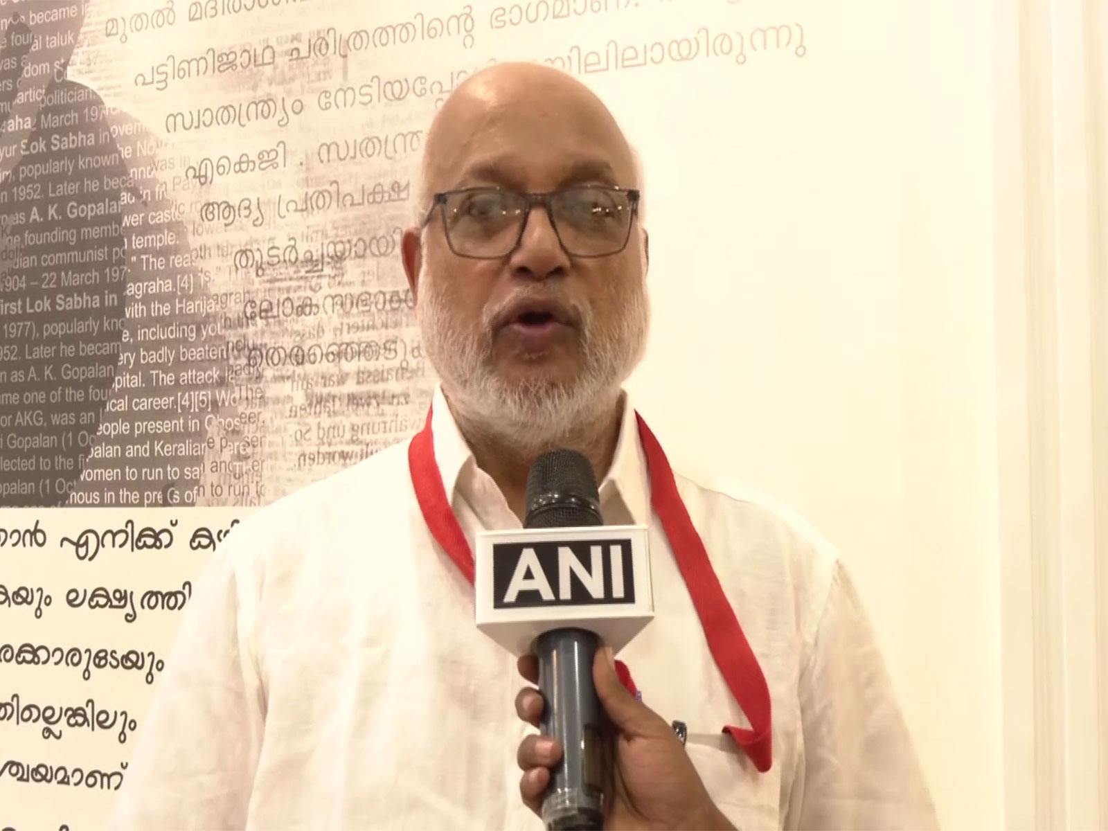 CPI(M) General Secretary MA Baby (Photo/ANI)