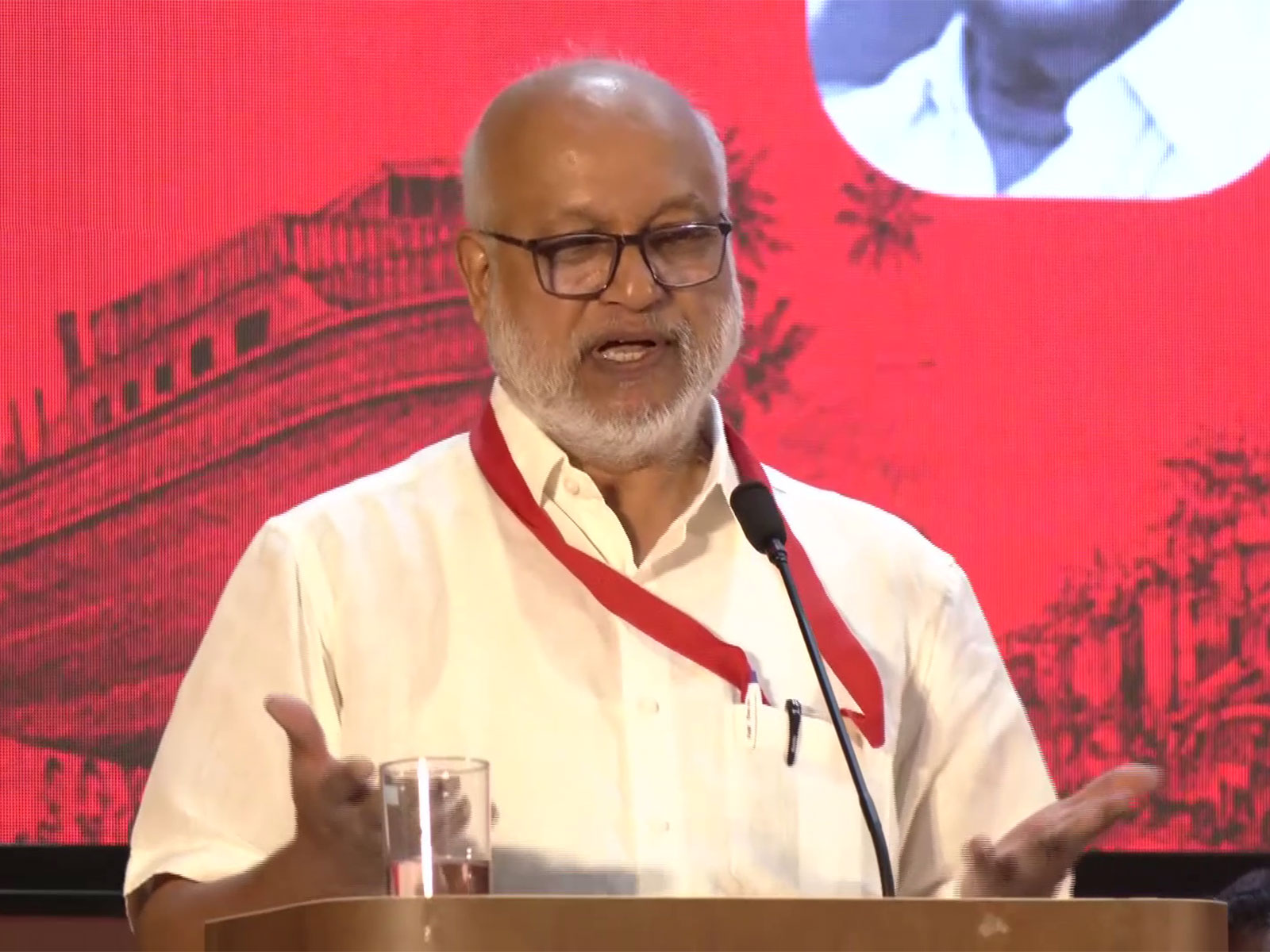 CPI(M) General Secretary MA Baby (Photo/ANI)
