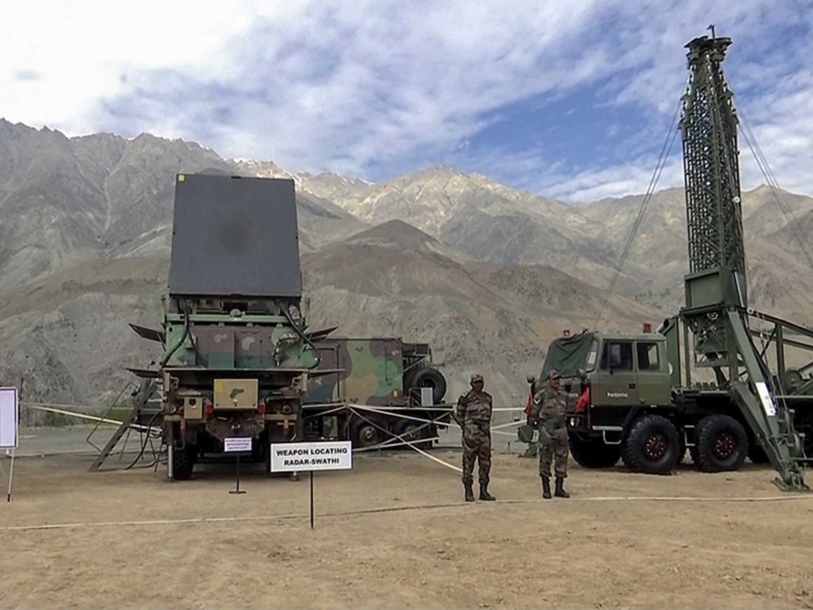 Representative image of Swathi weapon locating radar (File photo/ANI)