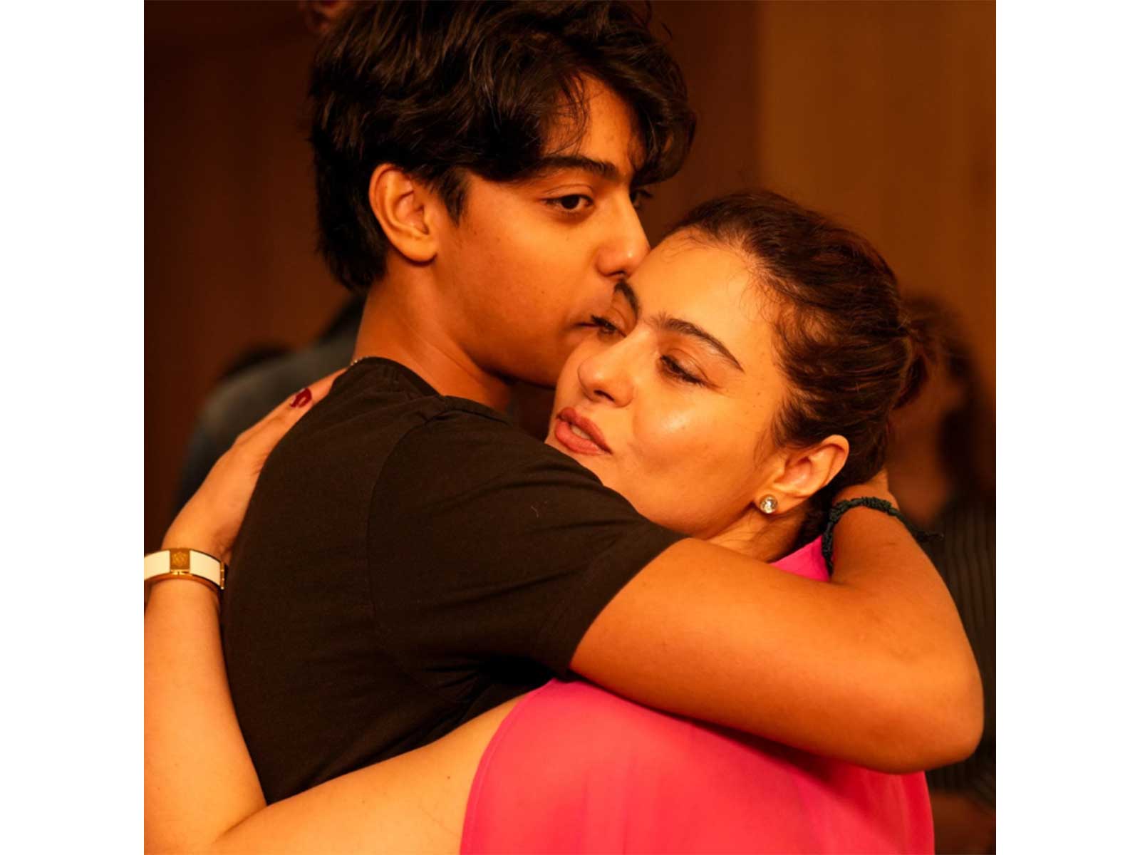Yug with Kajol (Photo/Instagram/@kajol)
