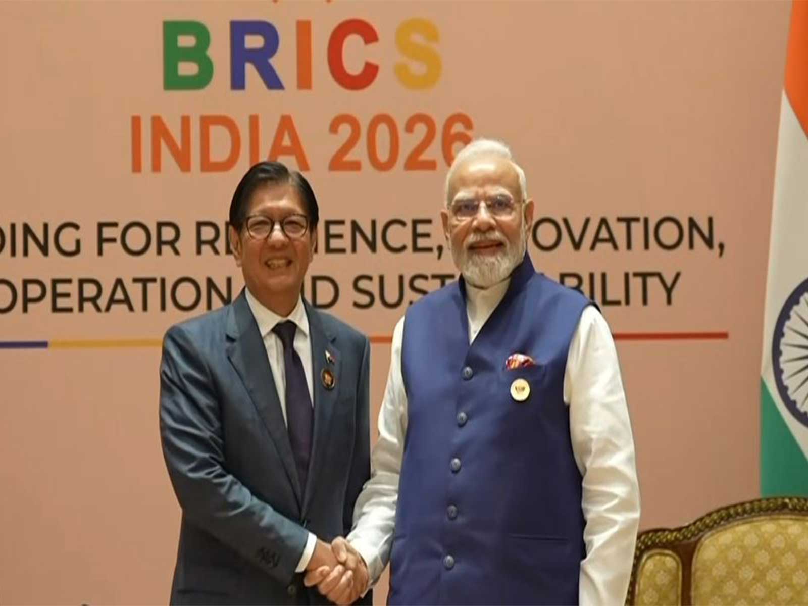 Prime Minister Narendra Modi with Philippines President Ferdinand R. Marcos Jr (Photo/DD)