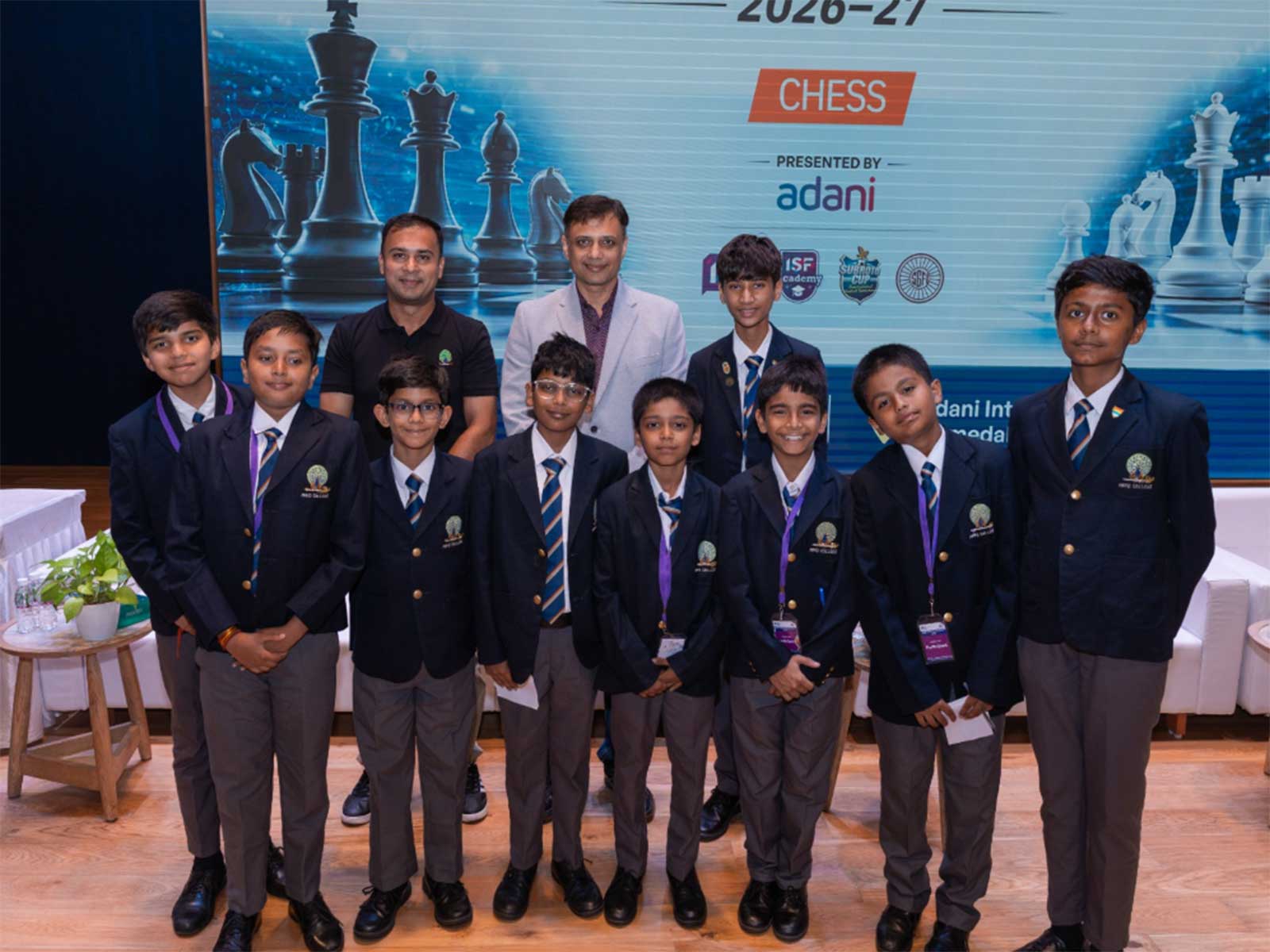 The ISSO Chess Games brought together over 400 children across 102 schools from India. (Photo: ISSO)