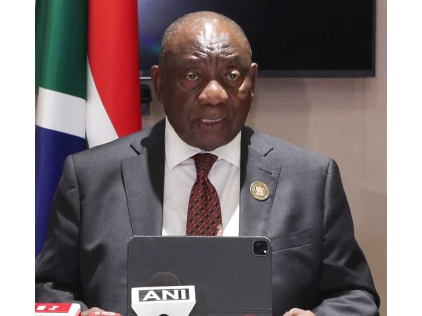 South African President Cyril Ramaphosa (Photo/ANI)