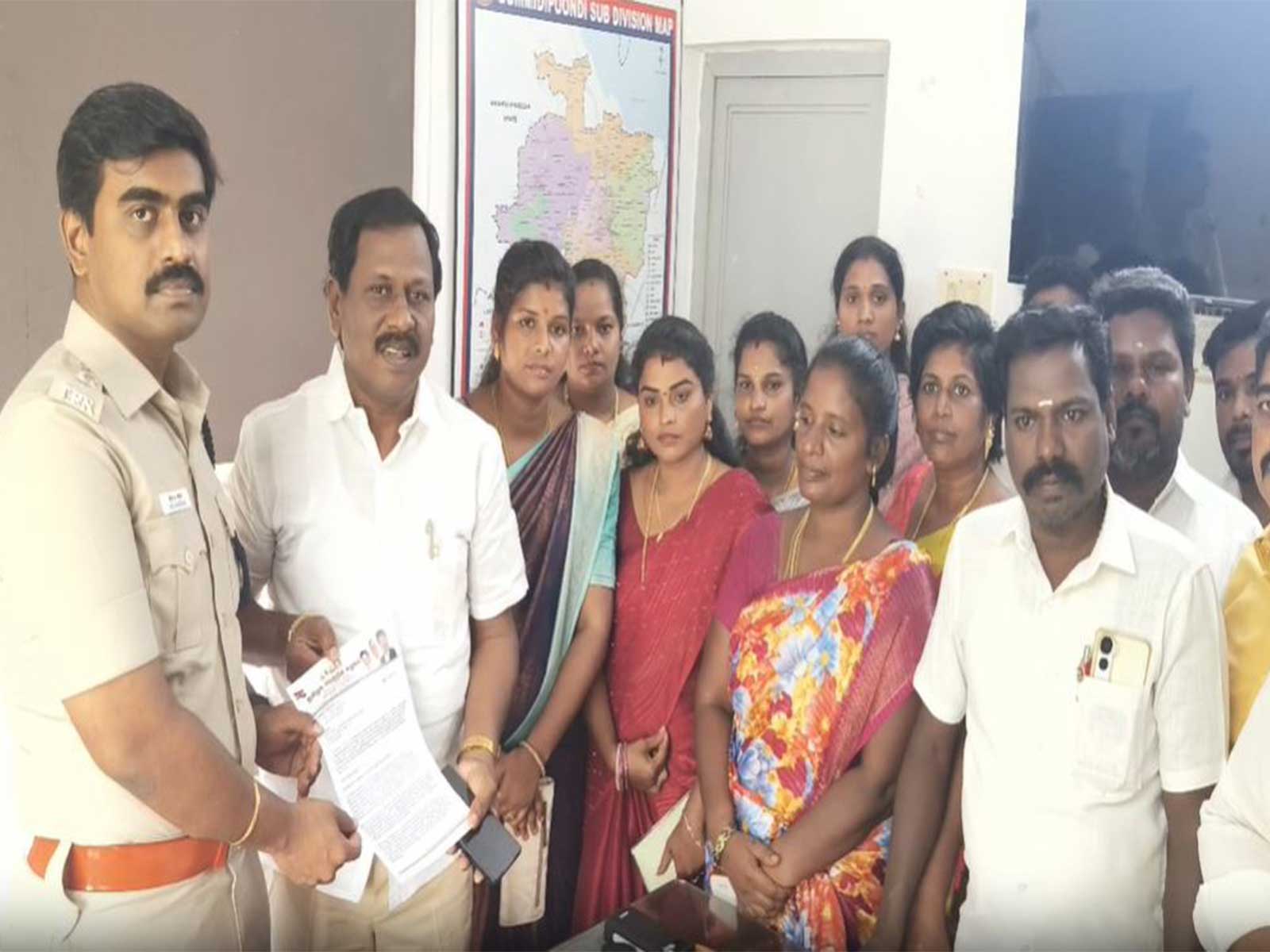 TVK MLA files police complaint against DMK MP A Raja (Photo/ANI)