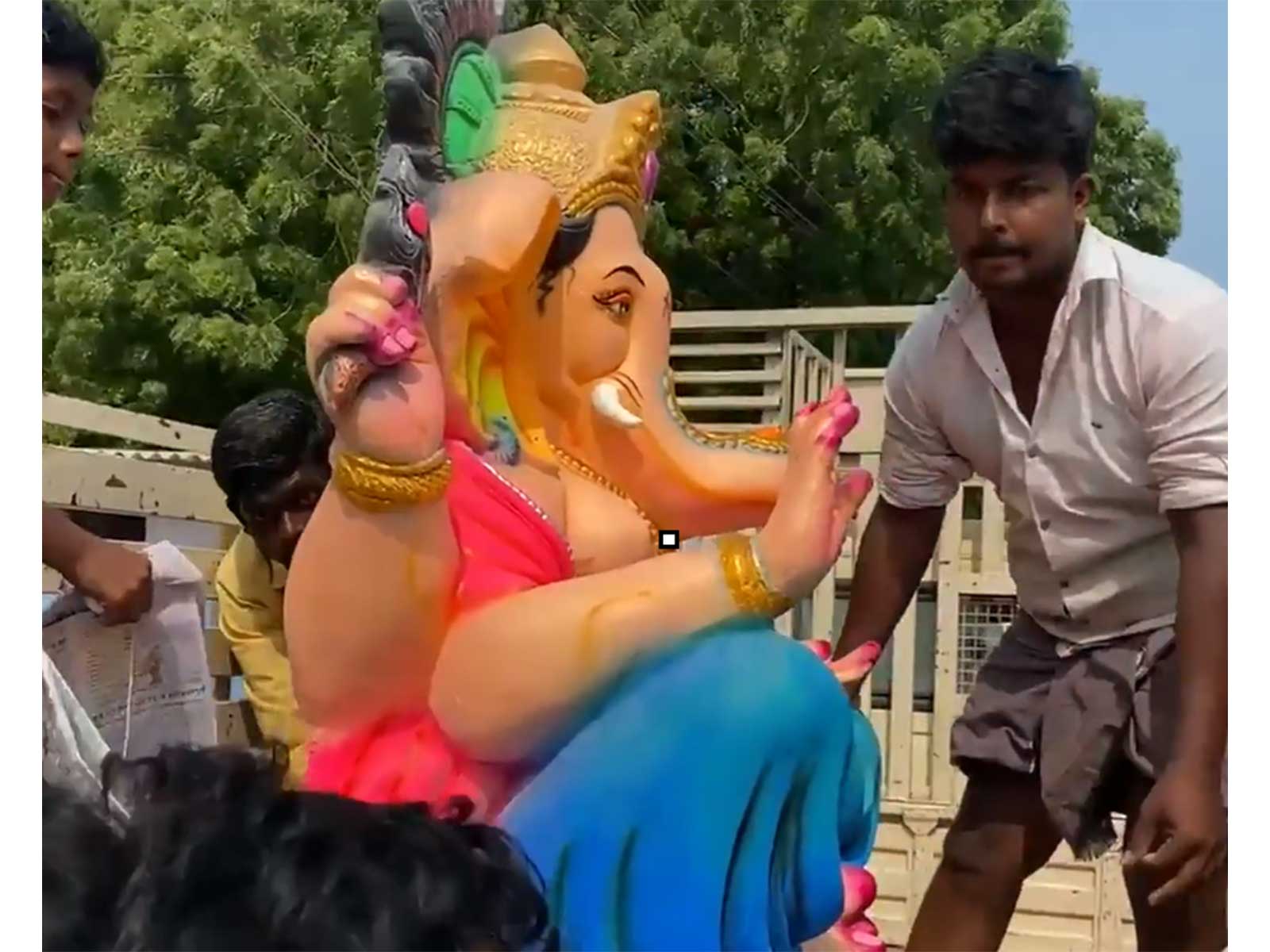 Ganesh Chaturthi celebrations (Photo/ANI)