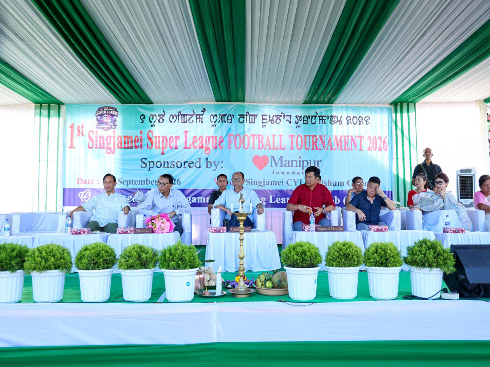 Manipur CM Yumnam Khemchand Singh at event (Photo: Manipur CMO)