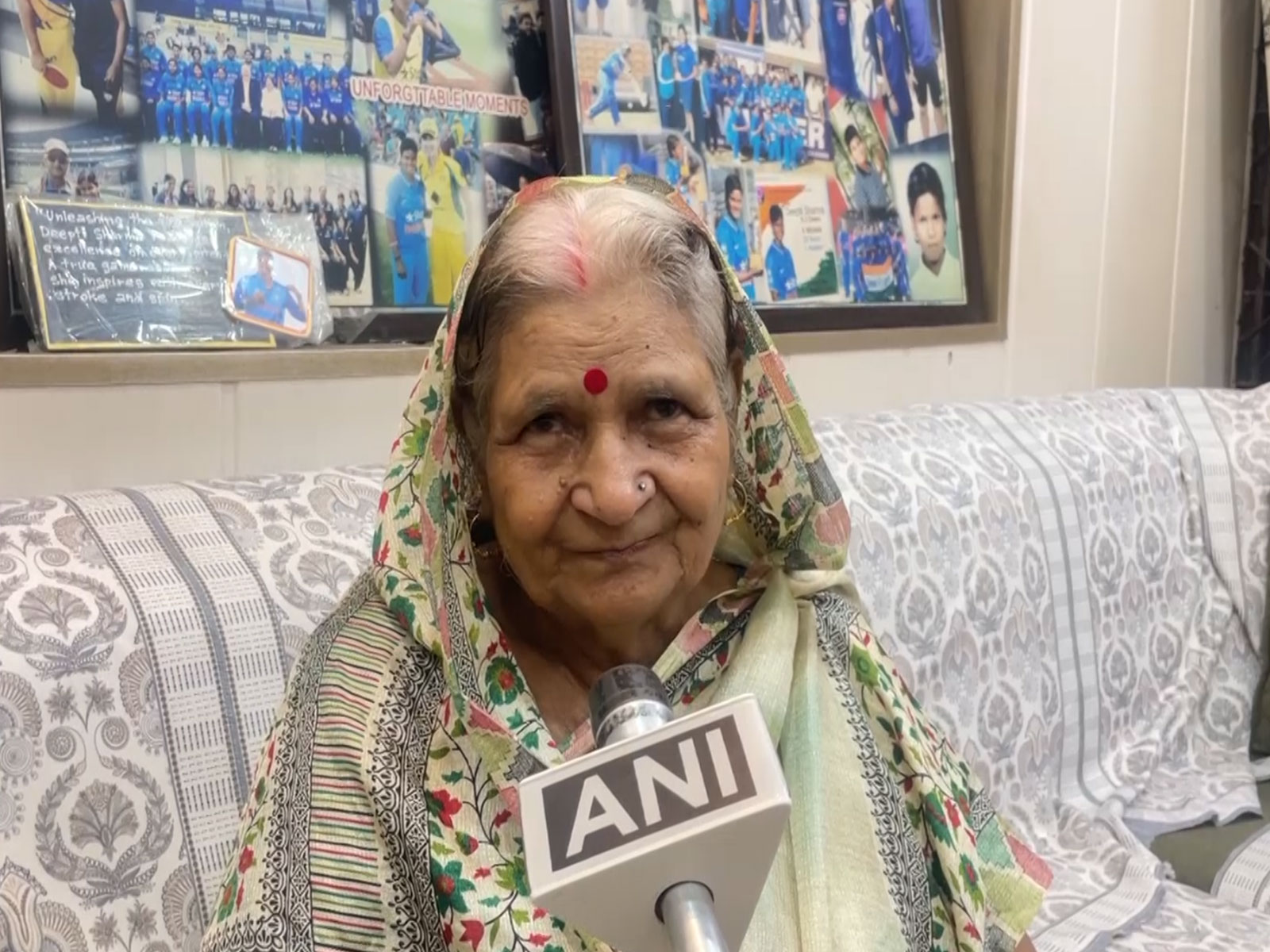 Deepti’s Sharma's mother Sushila Sharma (Photo: AN)
