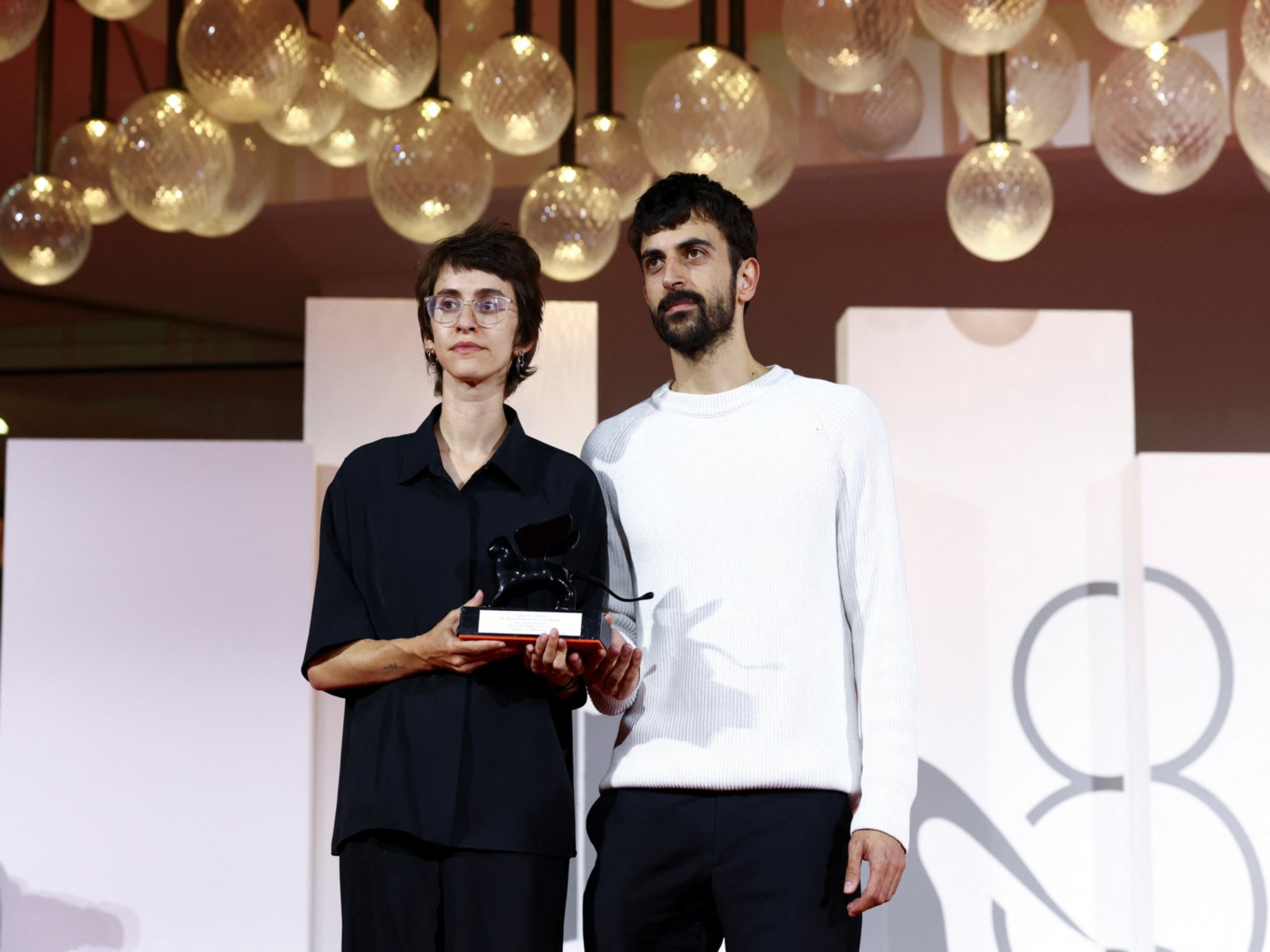 Documentary NAZA directors Yuval Abraham and Rachel Szor (Photo/Reuters)
