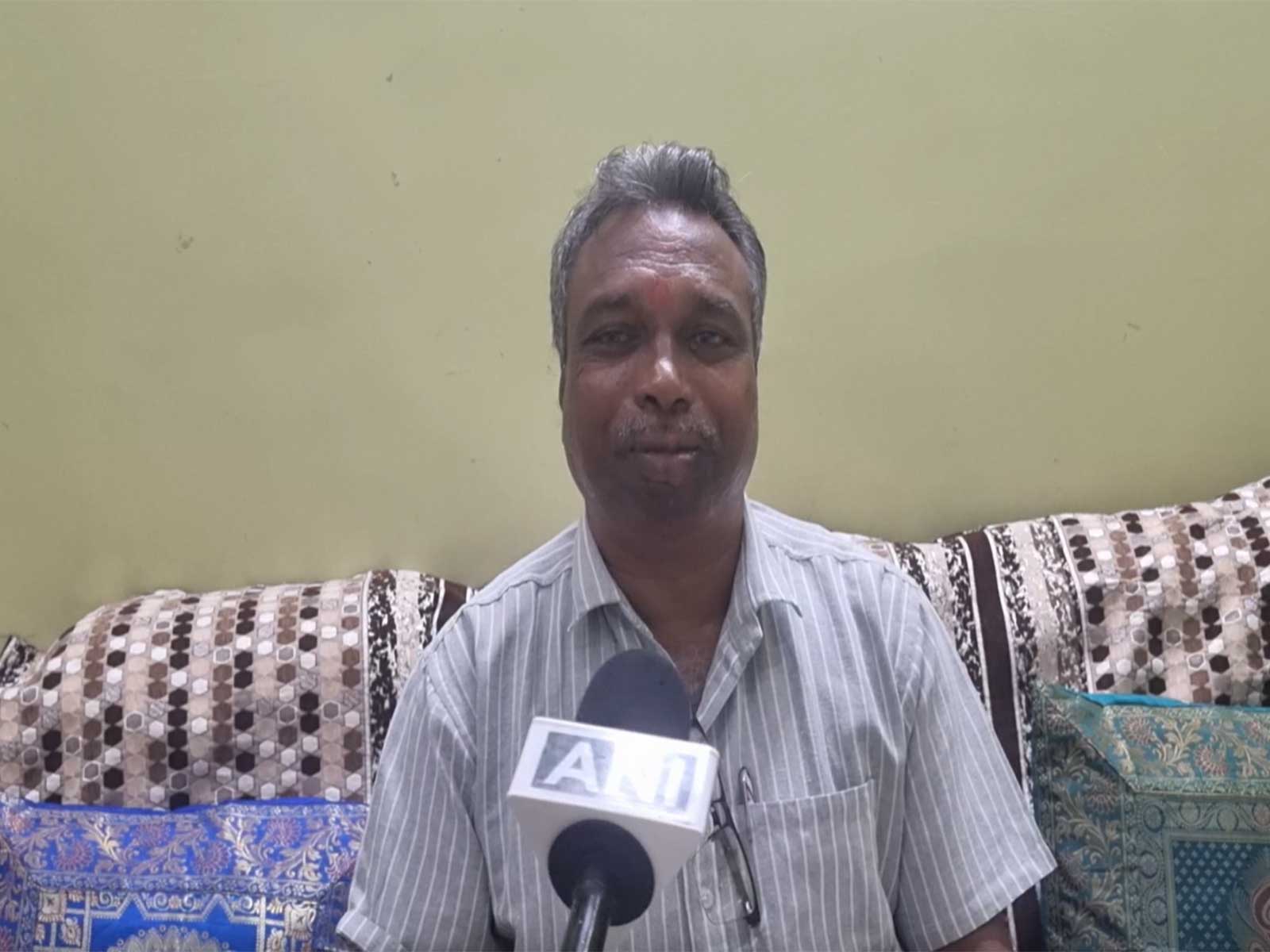 Bharti Fulmali’s father Shrikrushna Fulmali (Photo: ANI)