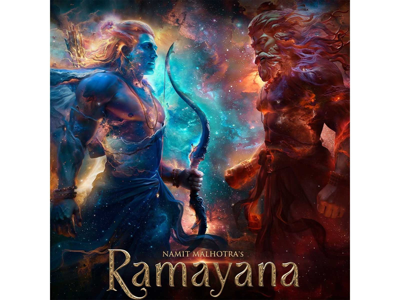 Ramayana' poster (Photo/Instagram@iamnamitmalhotr