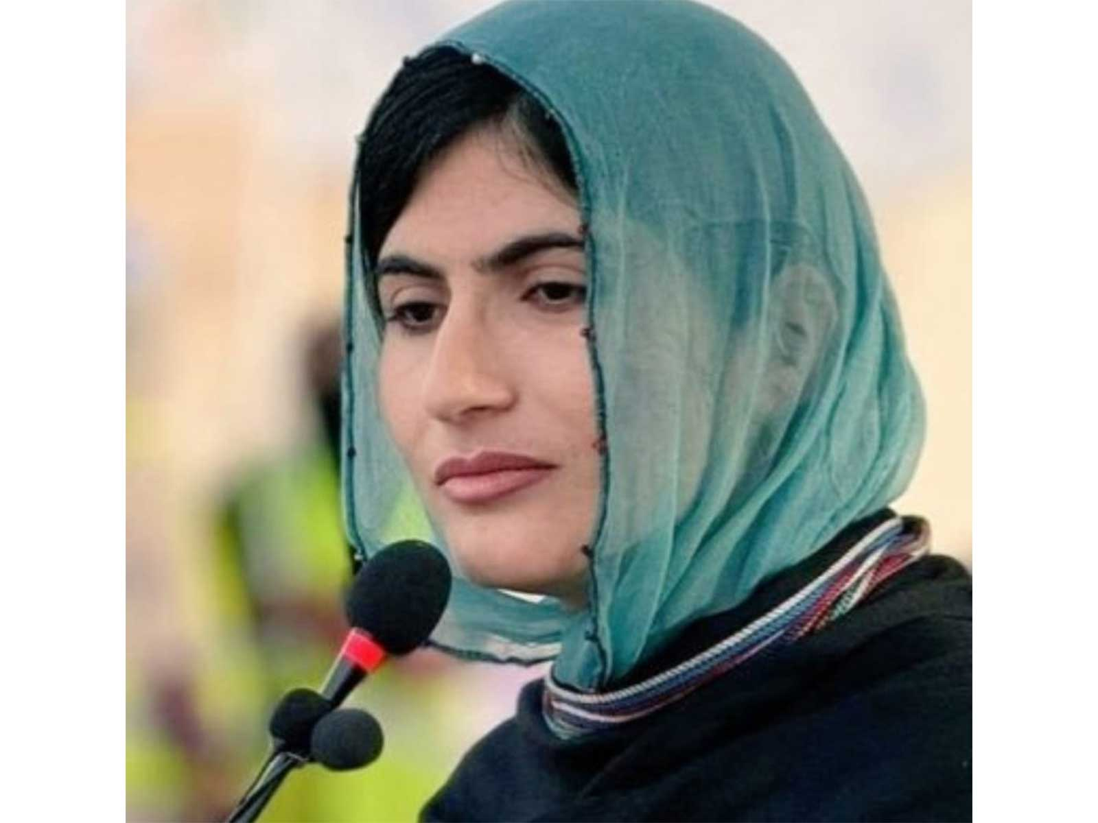 Baloch activist Sammi Deen Baloch (Photo/X/@SammiBaluch)