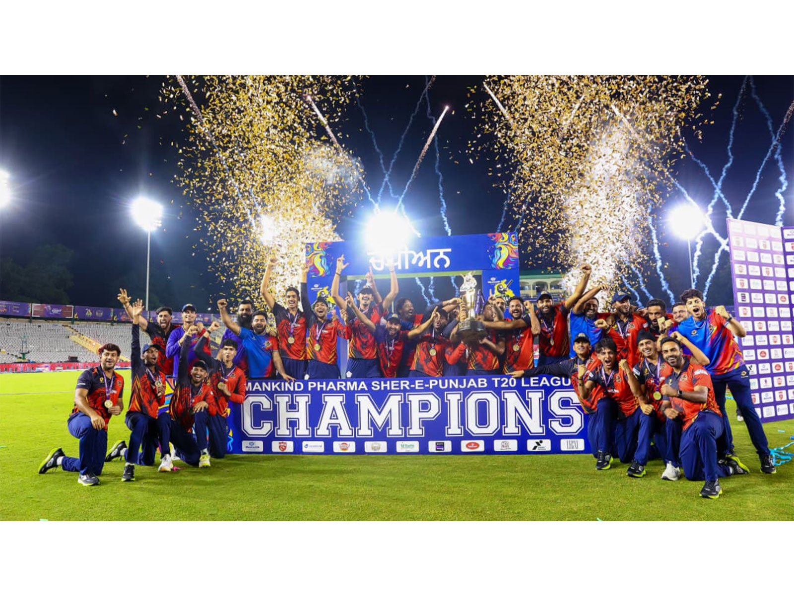 Amritsar Soormas are inaugural champions of Sher-E-Punjab T20 League. (Photo: Amritsar Soormas)