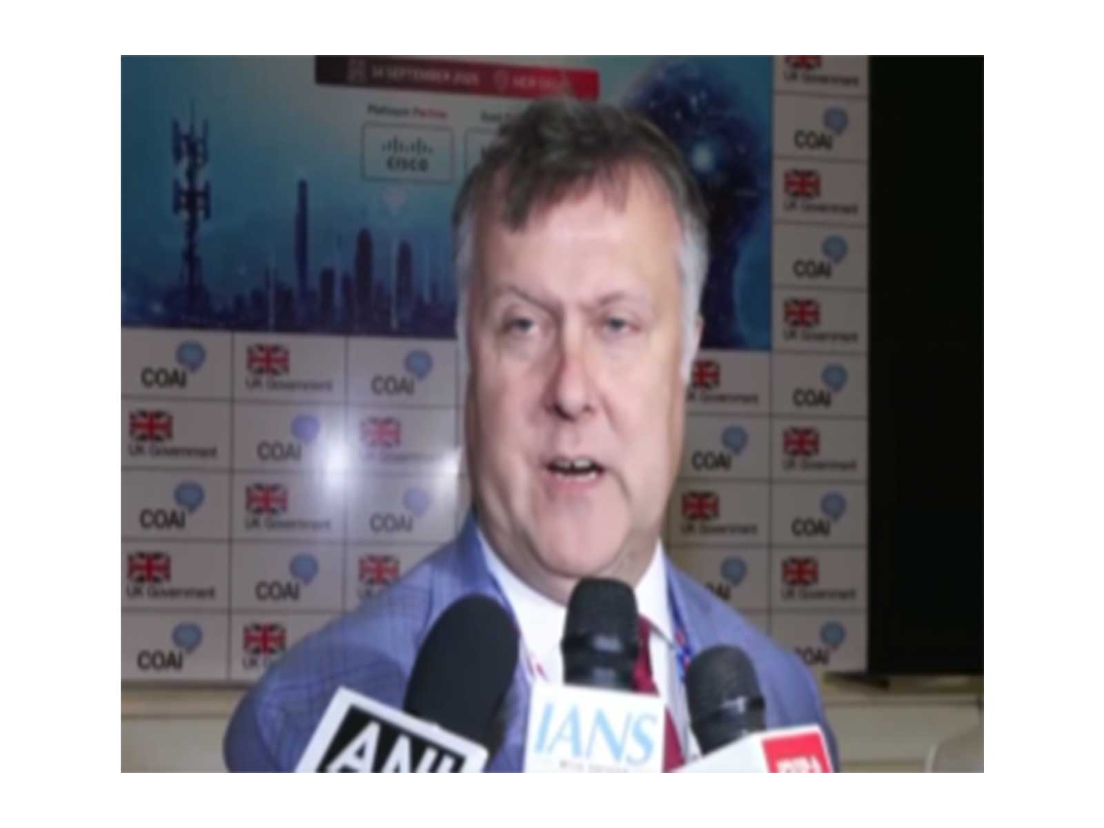 Ben Mellor, Chargé d’Affaires at the British High Commission to India (Photo/ANI)