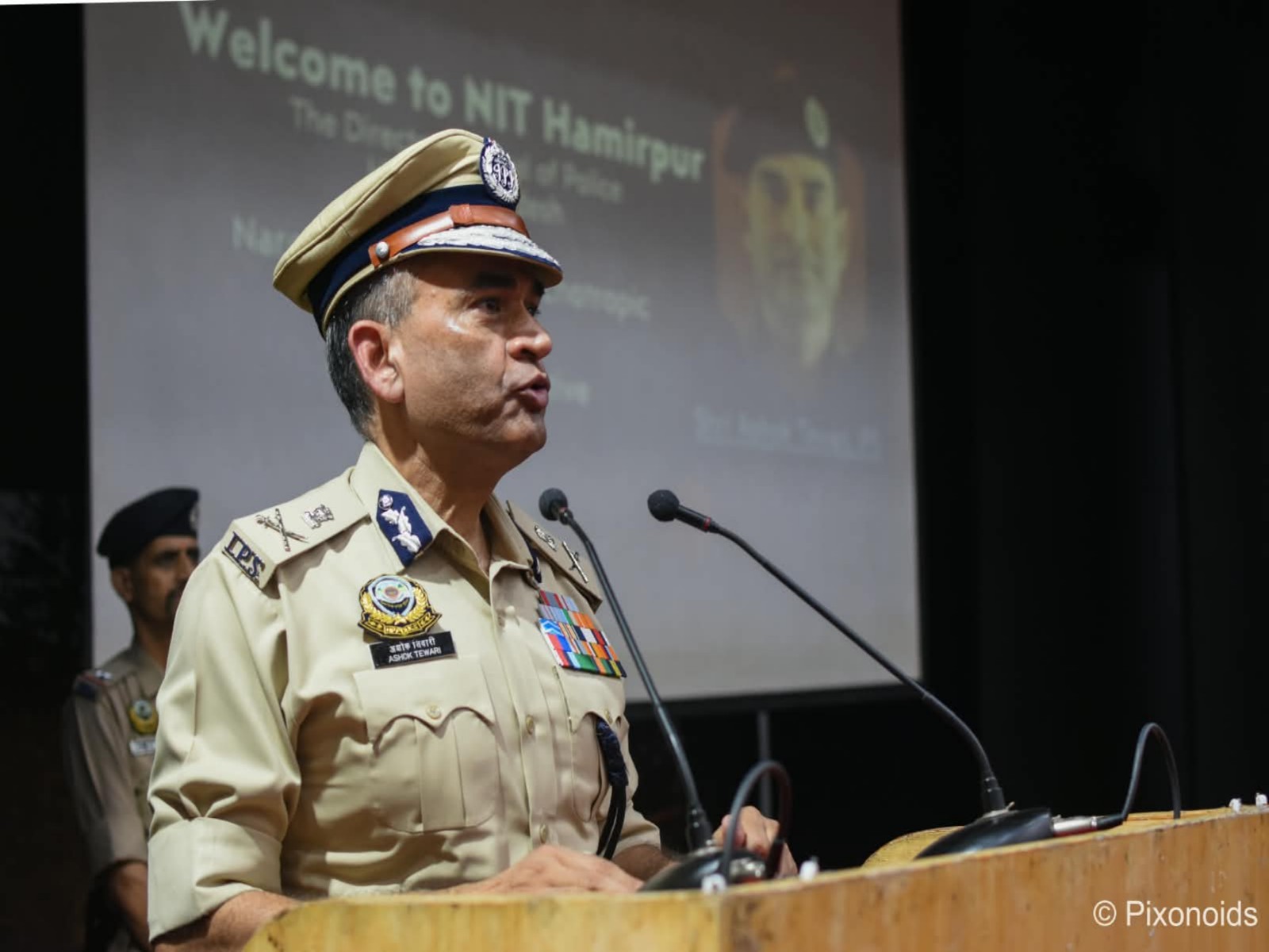 Himachal Pradesh DGP Ashok Tewari (Photo: Himachal Police)