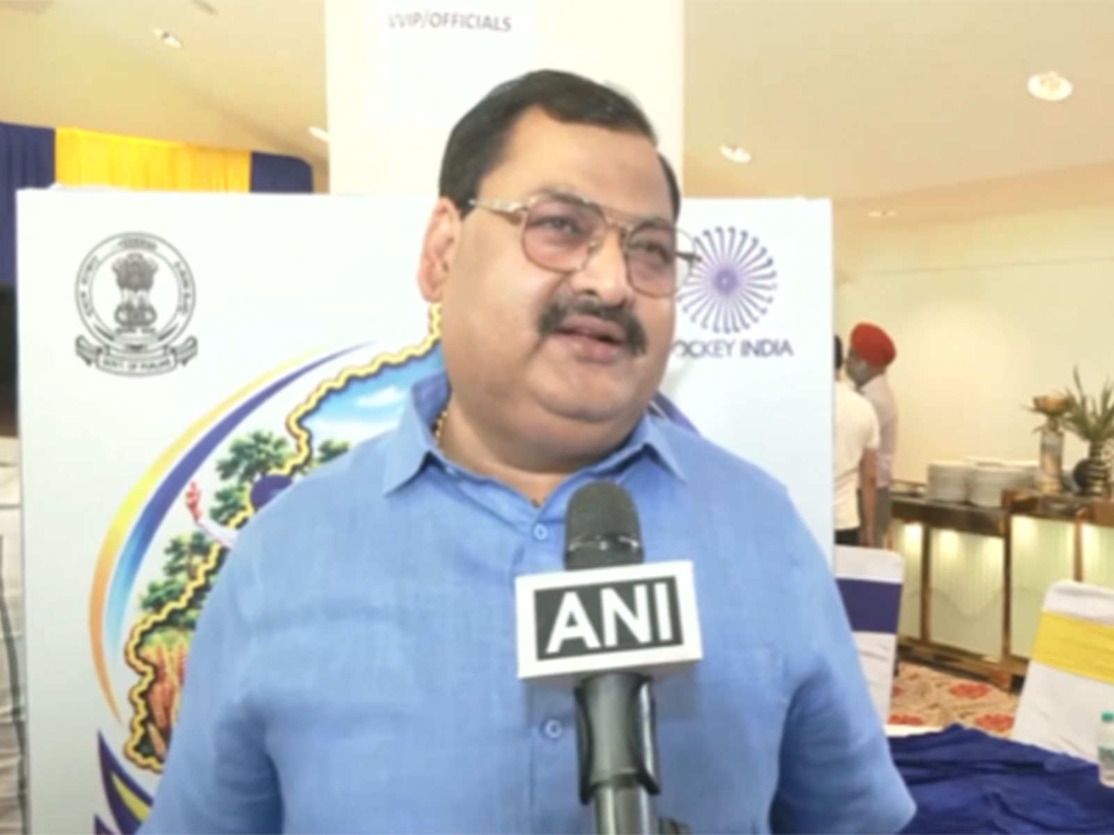 Bhola Nath Singh, Hockey India secretary general. (Photo: ANI)