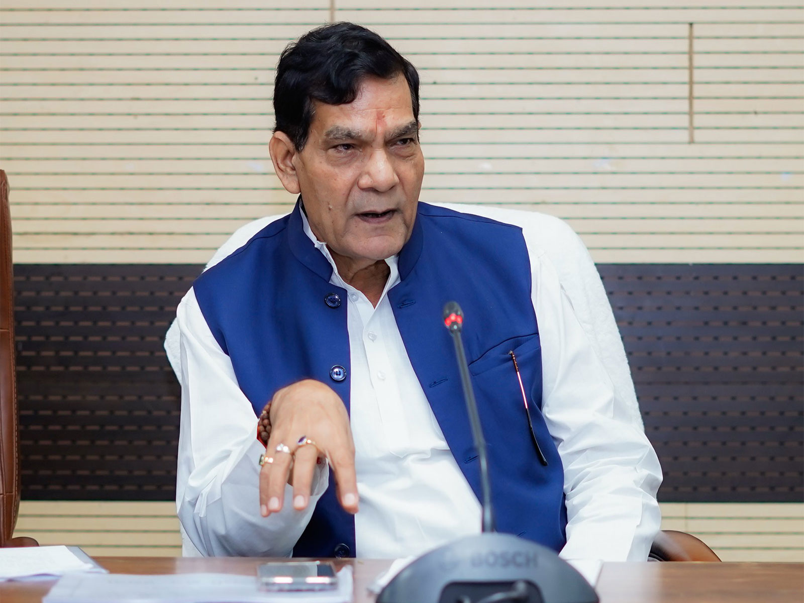 Uttar Pradesh Urban Development and Energy Minister A K Sharma (Photo/X/@aksharmaBharat)