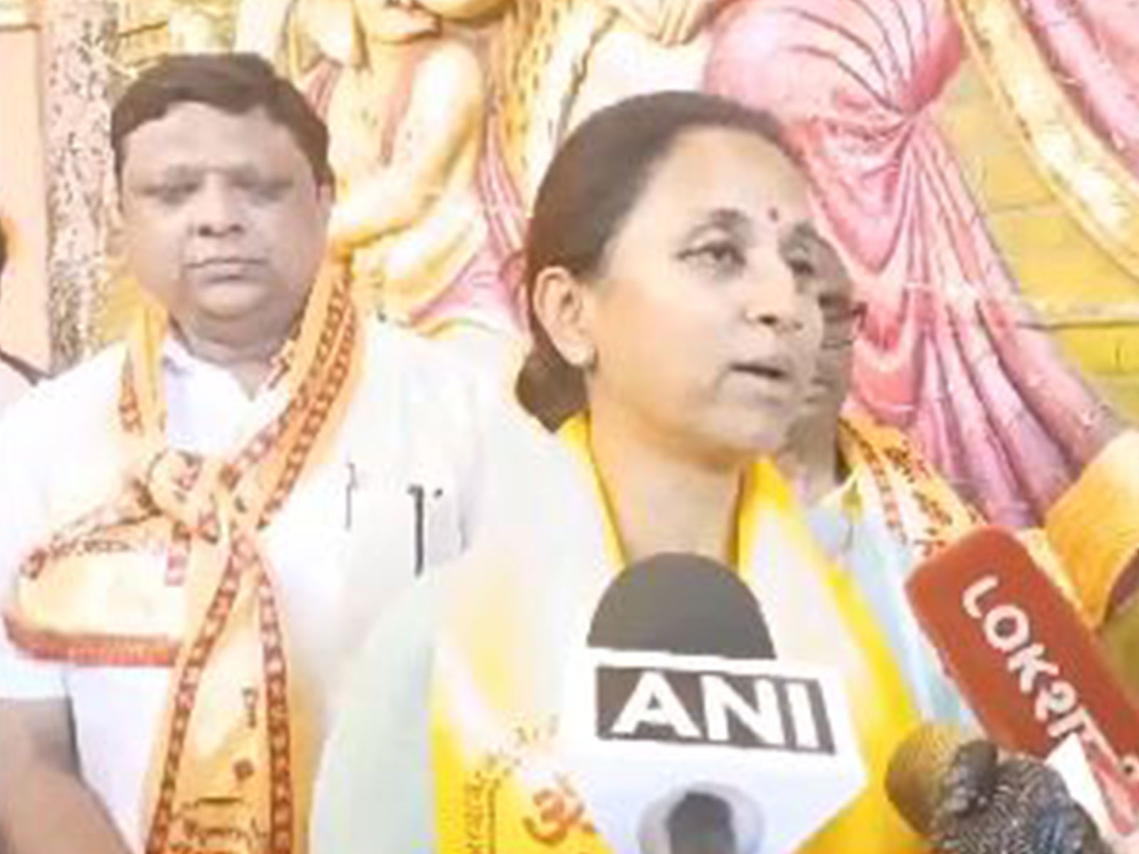 NCP (SCP) leader Supriya Sule (Photo/ANI)