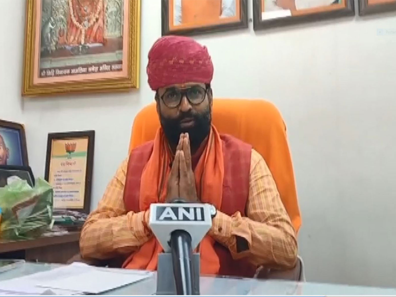 BJP District President Poonjilal Gayri (Photo/ANI)