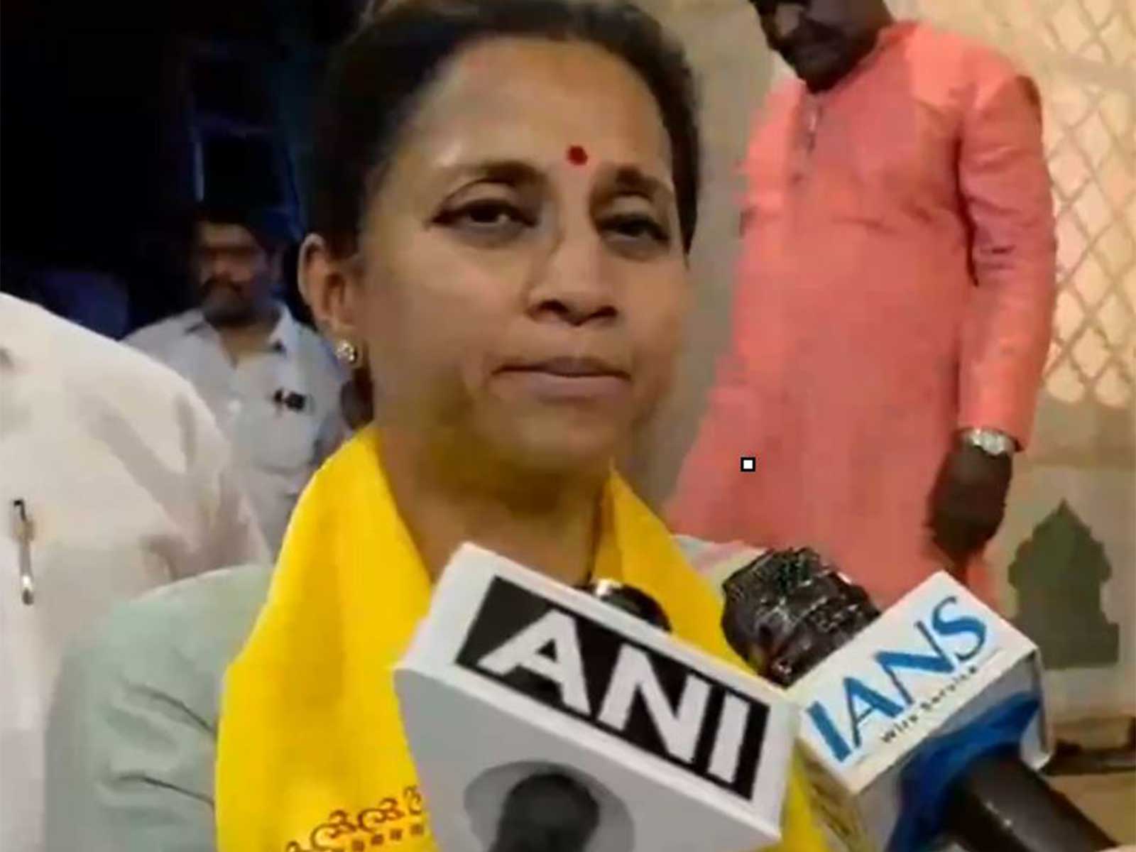 NCP (Sharad Pawar) MP Supriya Sule (Photo/ANI)