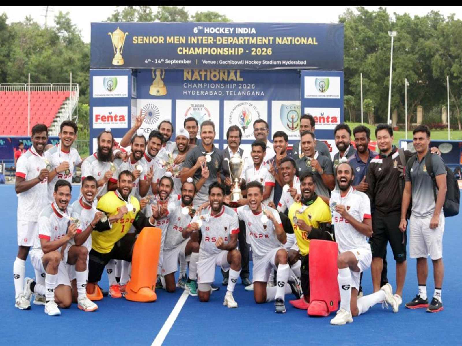 Railway Sports Promotion Board team (Photo: Hockey India)