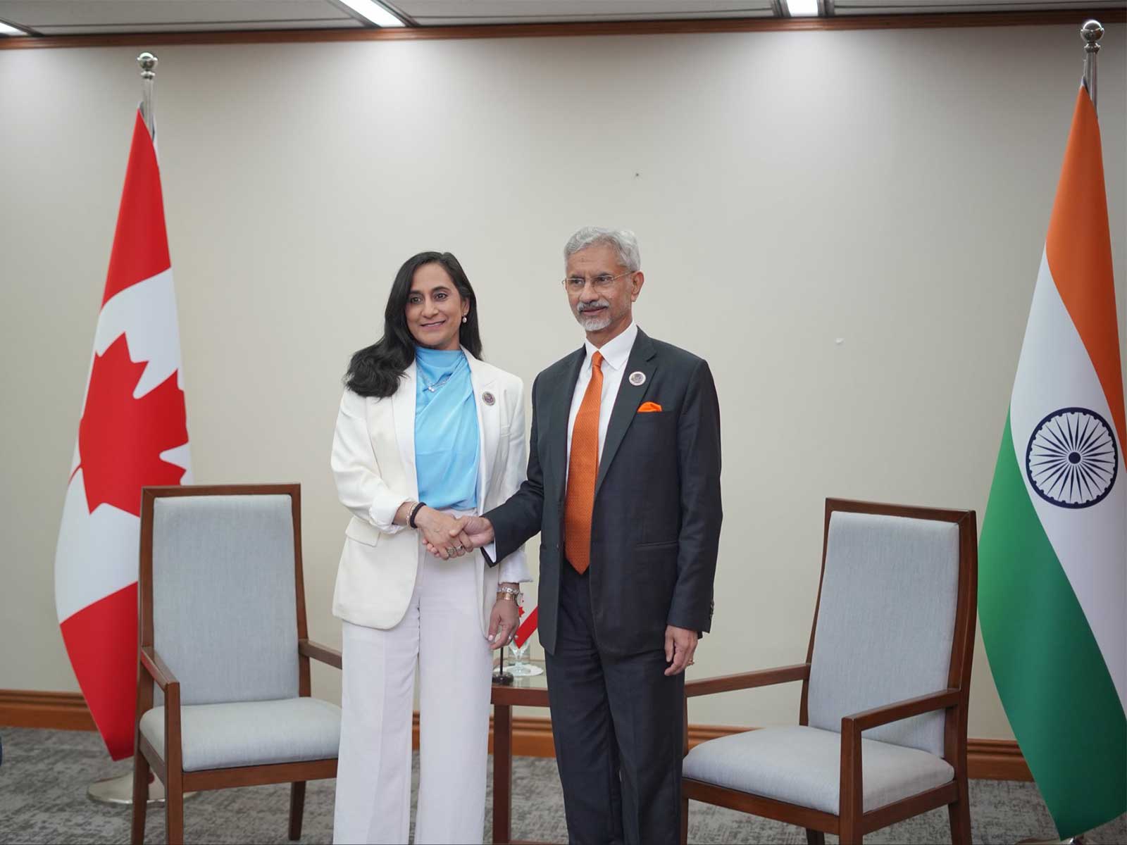 External Affairs Minister S Jaishankar with Canadian Foreign Minister Anita Anand (File Photo/X@DrSJaishankar)