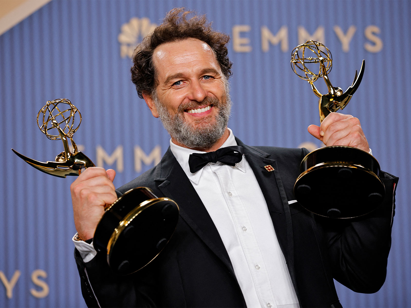 Matthew Rhy wins two lead actor awards at Emmy Awards 2026 (Photo/Reuters)