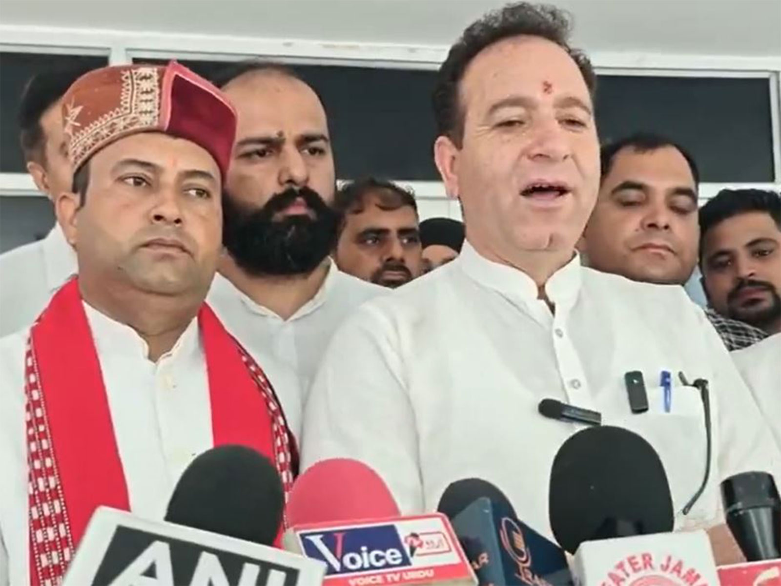 J&K LoP Sunil Sharma (Photo/ANI)