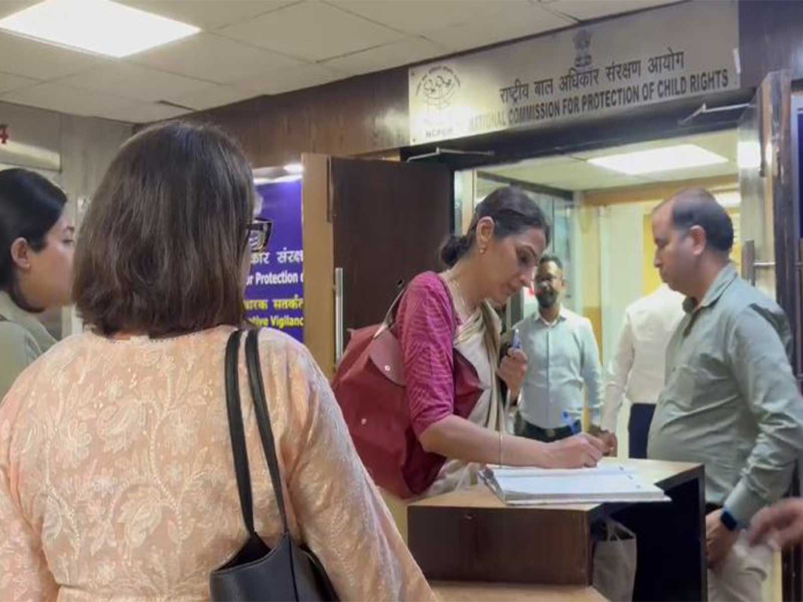 Meta India representatives at NCPCR office over CSEAM advertisement allegations (File Photo/ANI)