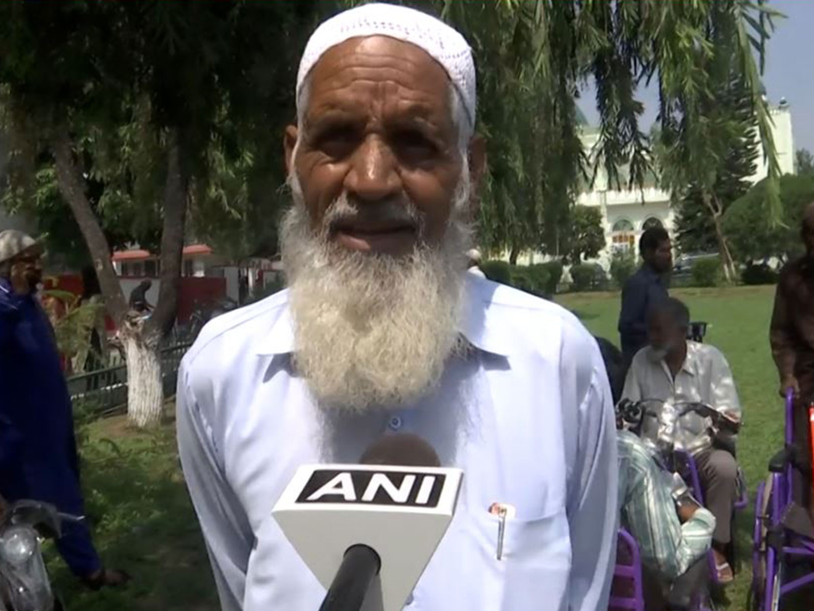 CSR initiative provided assistive devices in Rajouri (Photo/ANI)