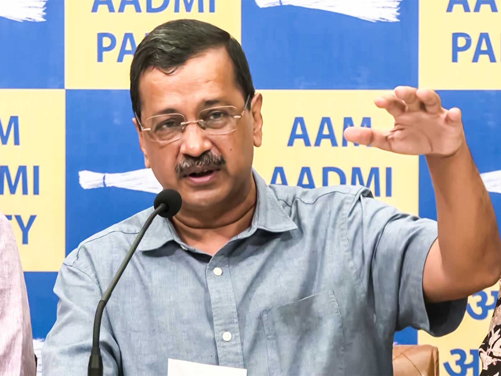 Aam Aadmi Party national convenor Arvind Kejriwal (File Photo/ANI)