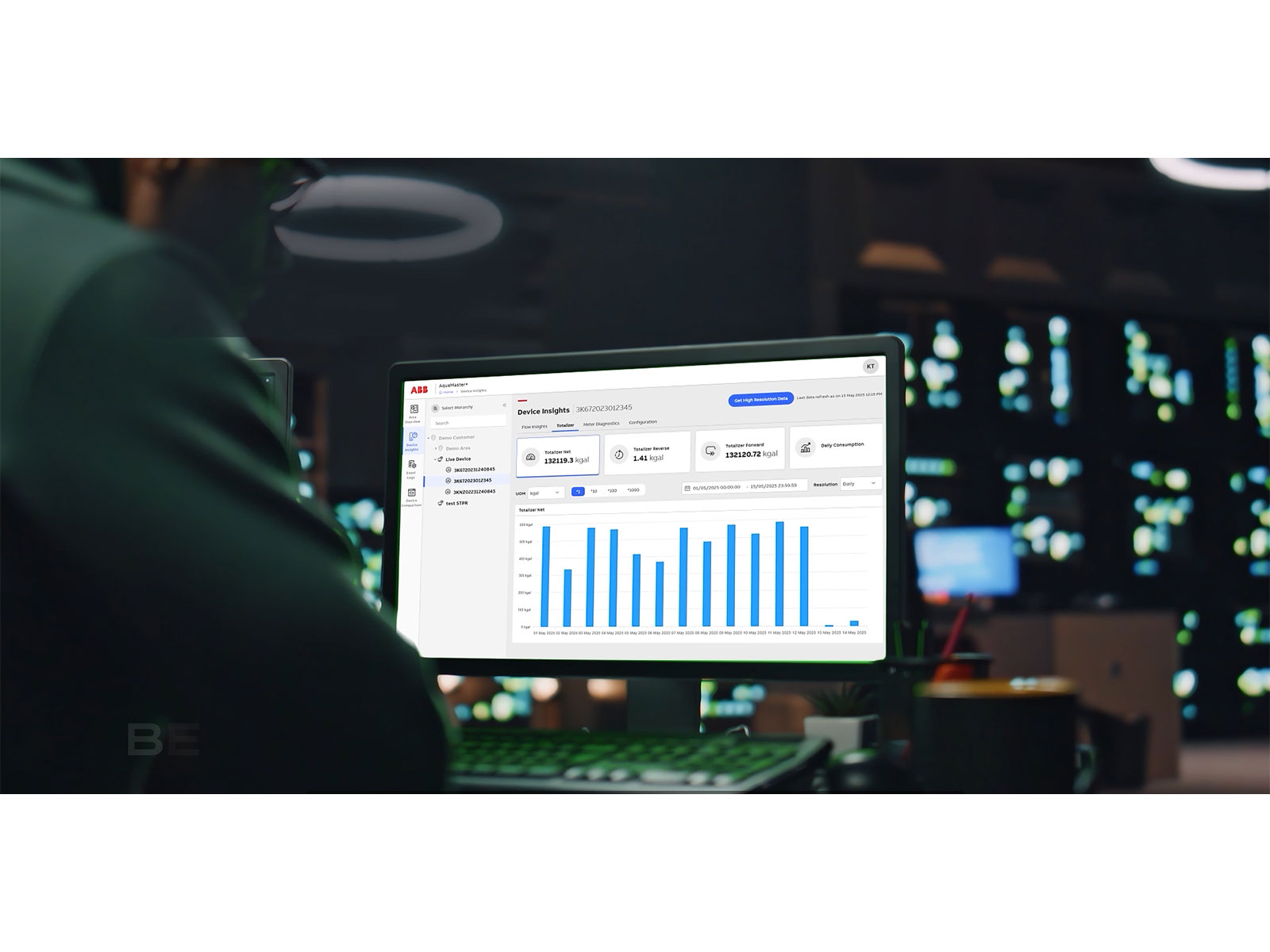 ABB AquaMaster+™ digital platform for smart water network management