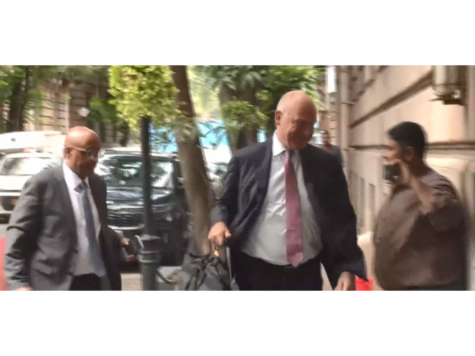  Air India Chief Executive Officer Tewolde Gebremariam at Bombay House (Photo/ANI)