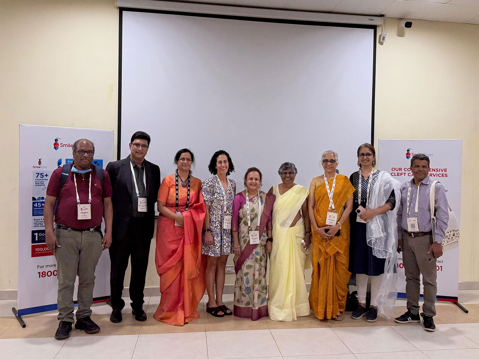 Smile Train experts at the Asian Society of Paediatric Anaesthesiologists (ASPA)