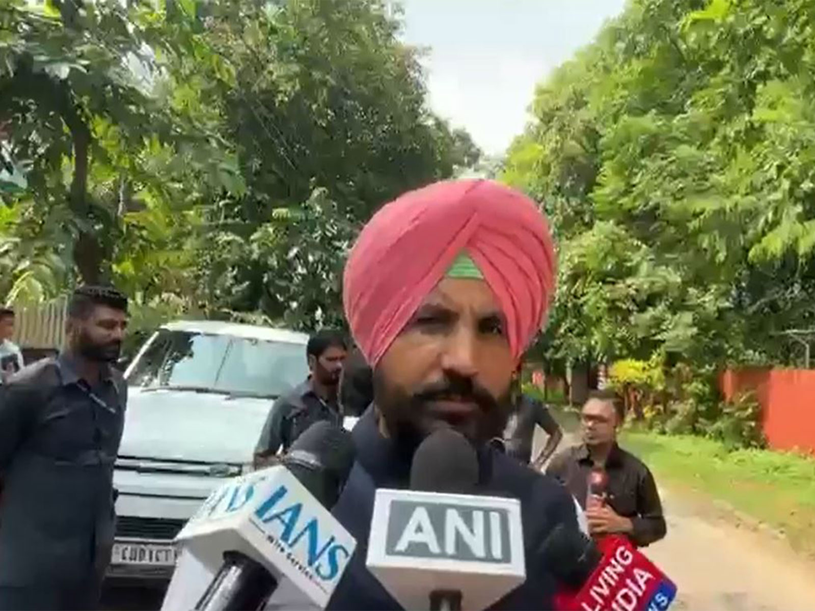 Punjab Congress chief & MP Amarinder Singh Raja Warring (Photo/ANI)