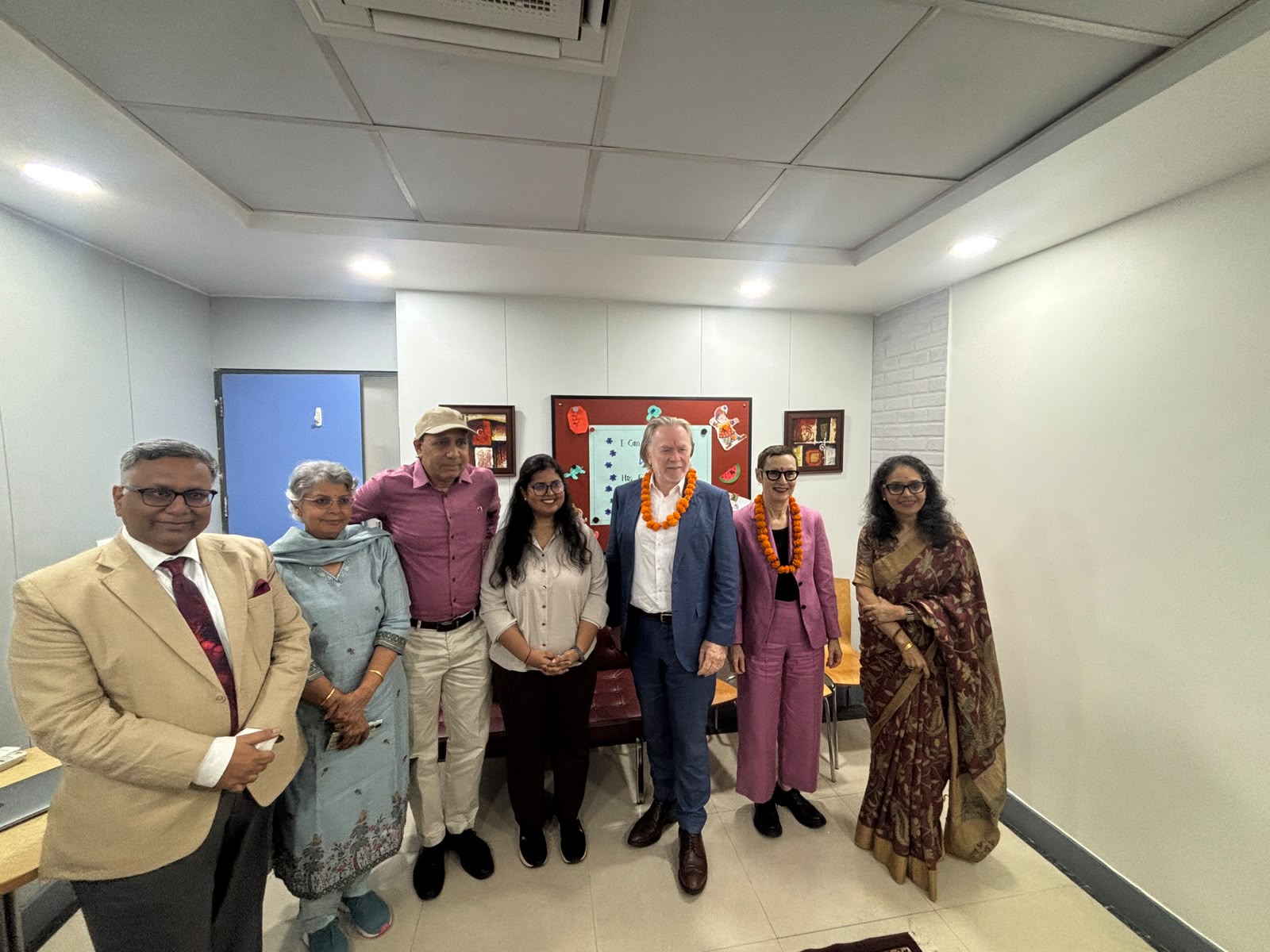 Australian High Commissioner Philip Green visits I Can Hear Foundation (Photo/ANI)