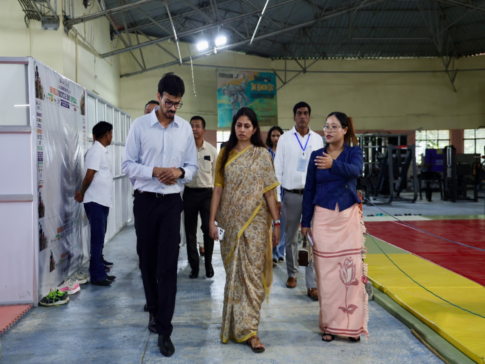 Union MoS Raksha Khadse reviews sports ecosystem in Mizoram (Photo: SAI Media)