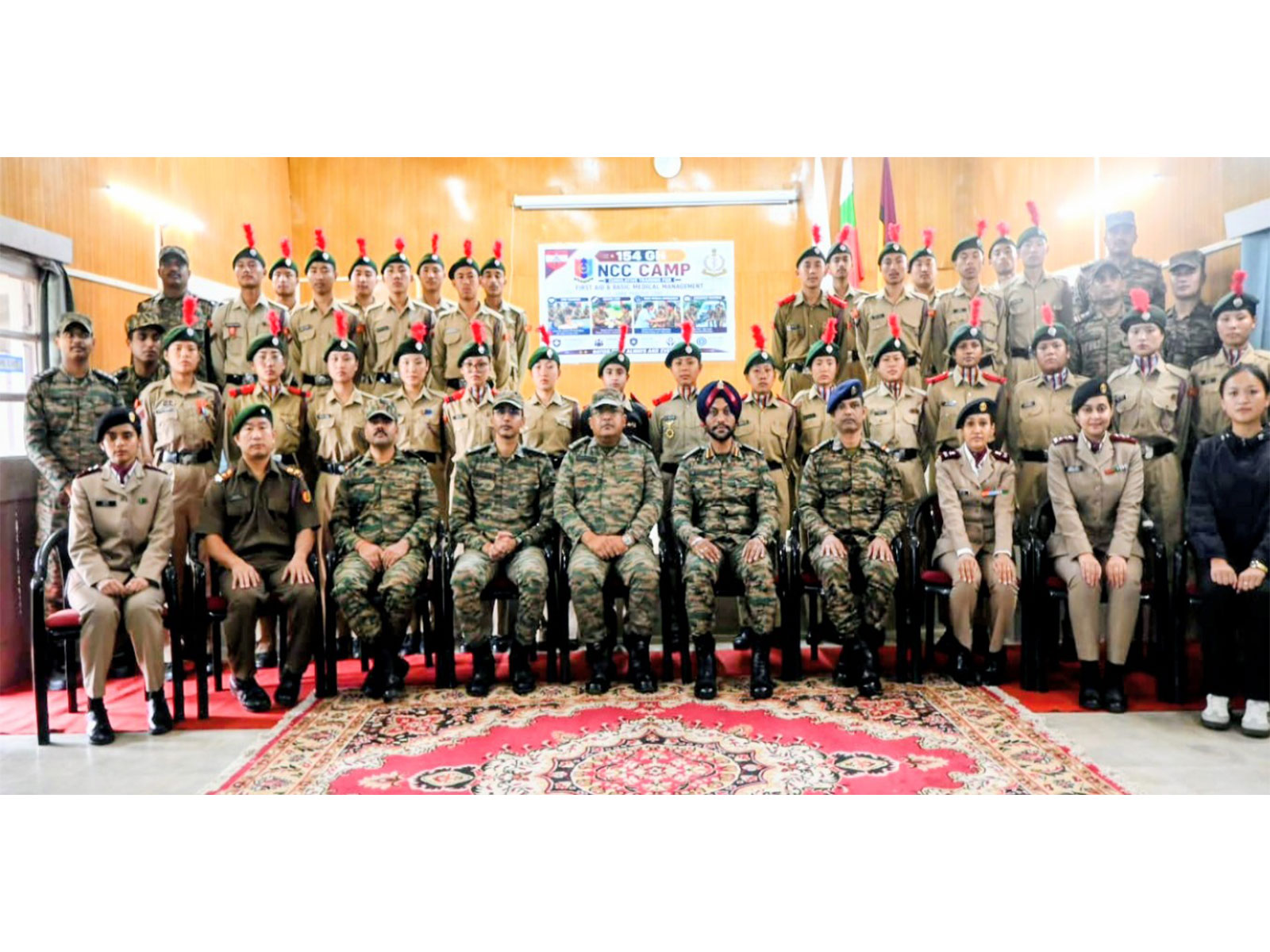 NCC cadets' attachment camp commenced at Military Hospital (Photo/Defence Ministry)