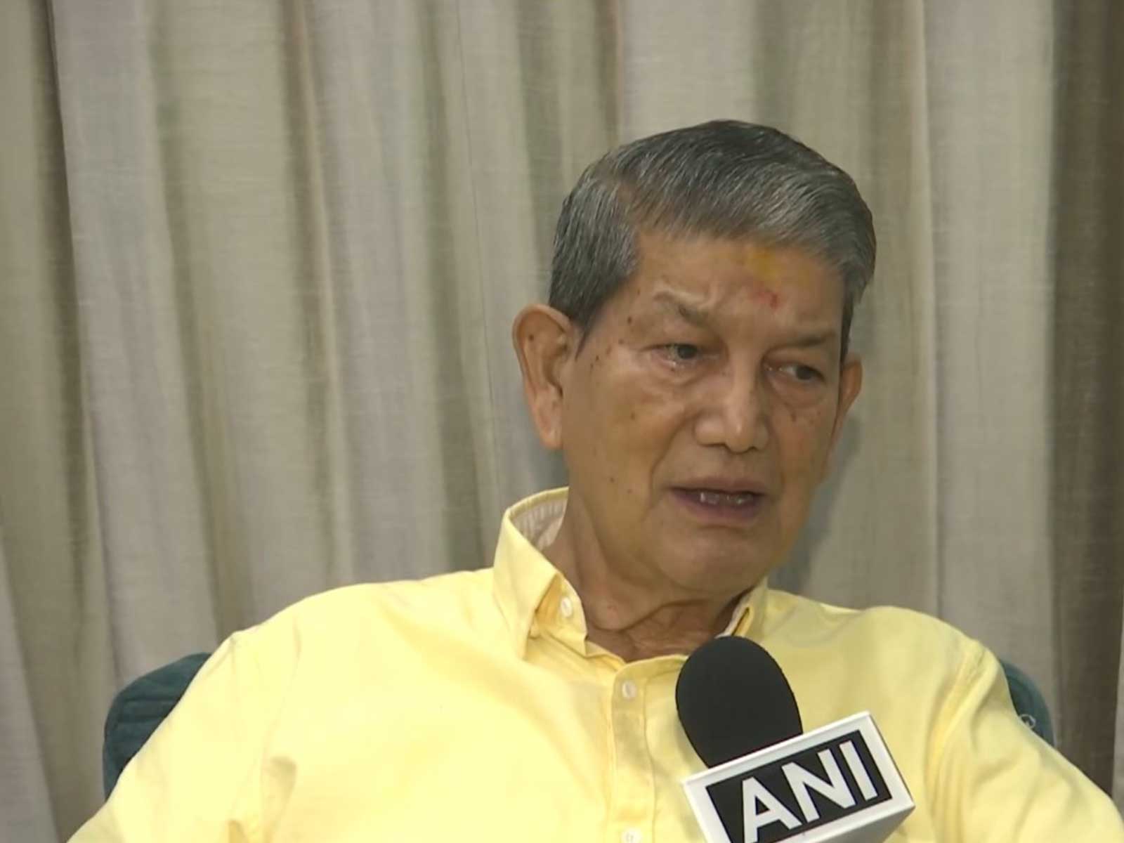 Congress leader and former Uttarakhand Chief Minister Harish Rawat (Photo:ANI)