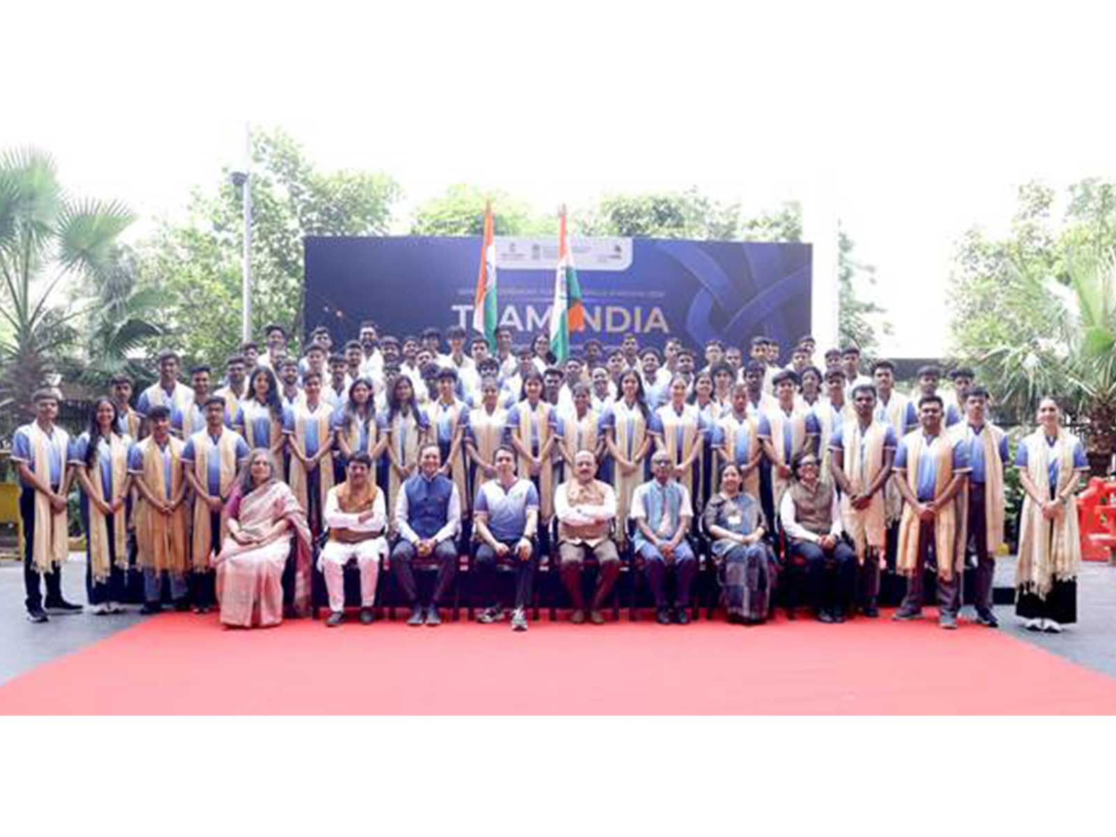 Team India the send-off 70 members for WorldSkills Shanghai 2026 in New Delhi (Photo: PIB)