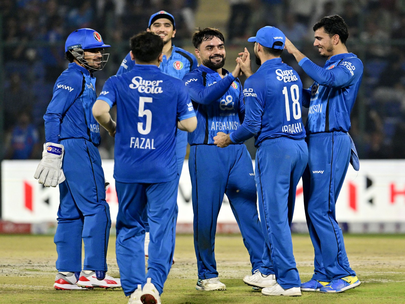 Afghanistan players (Photo: ANI)