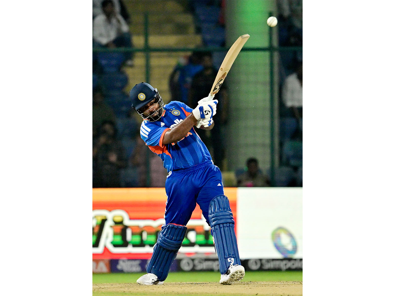 Sanju Samson batting (Photo: ANI)