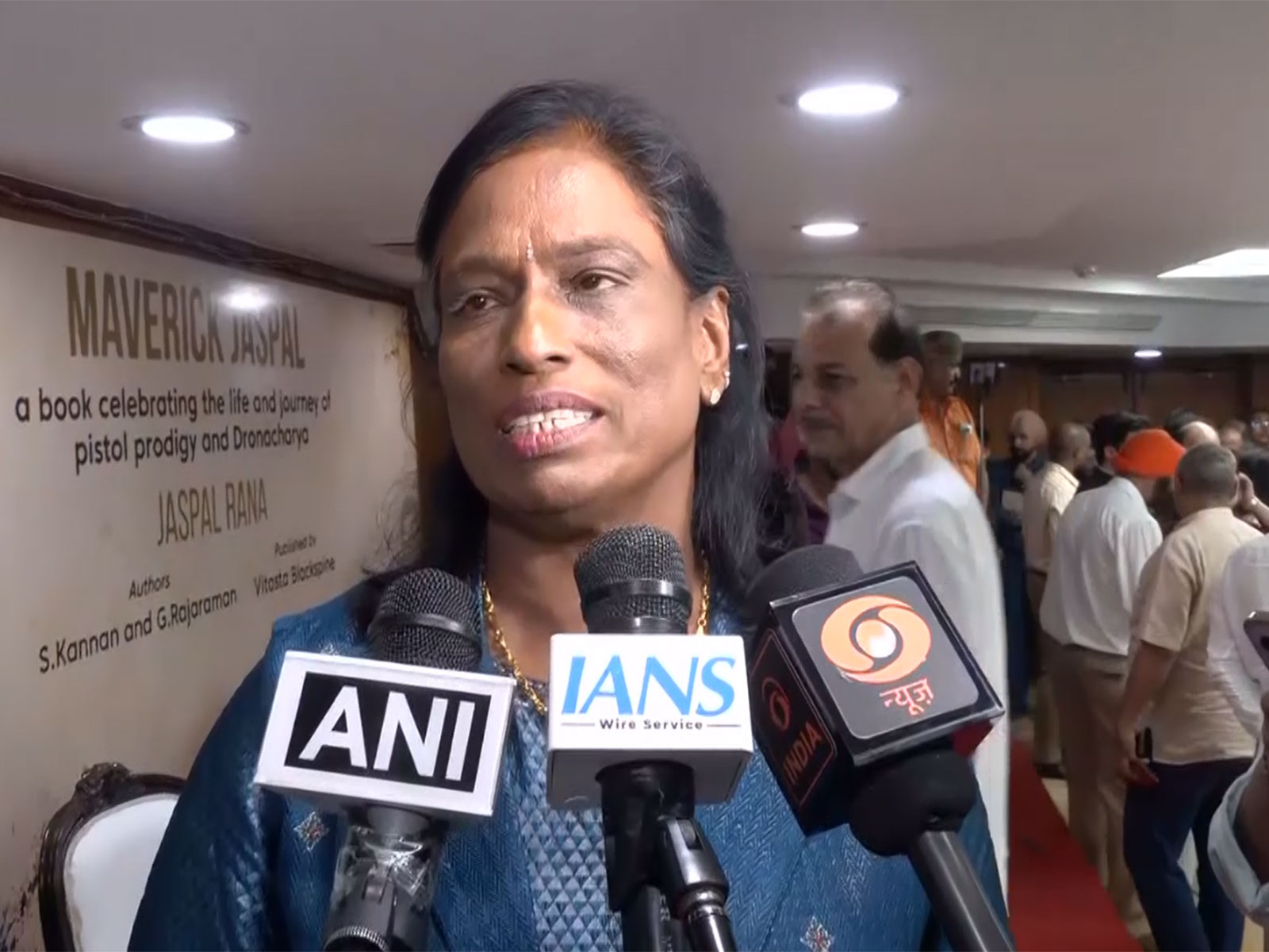 IOA President PT Usha (Photo: ANI)