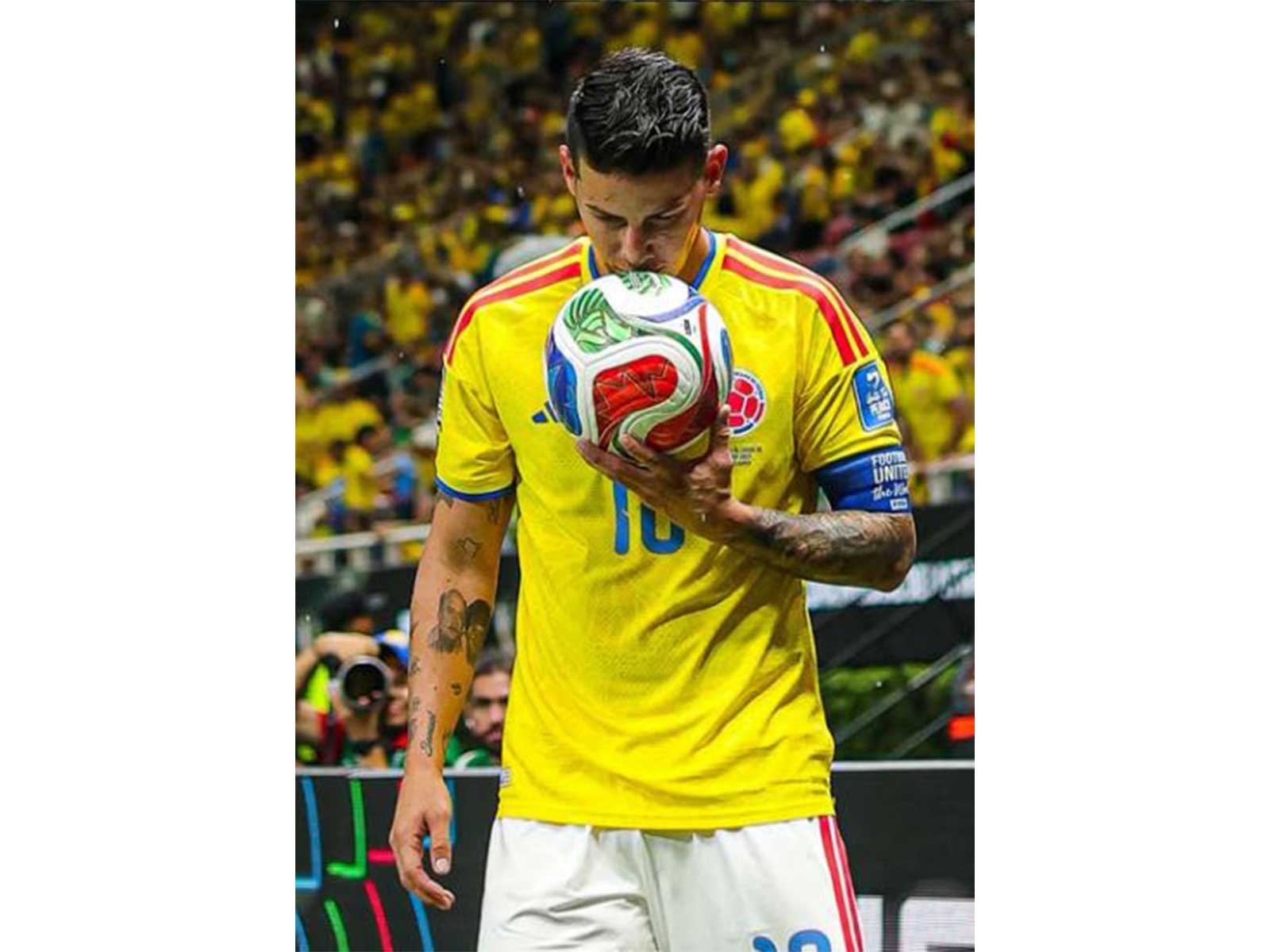 James Rodriguez. (Photo: @jamesrodriguez10 Instagram)