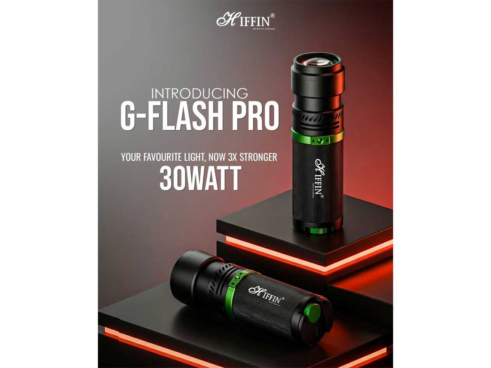 The 30W RGB LED light combines adjustable brightness, colour effects, beam control and GOBO filters for photography and video setups