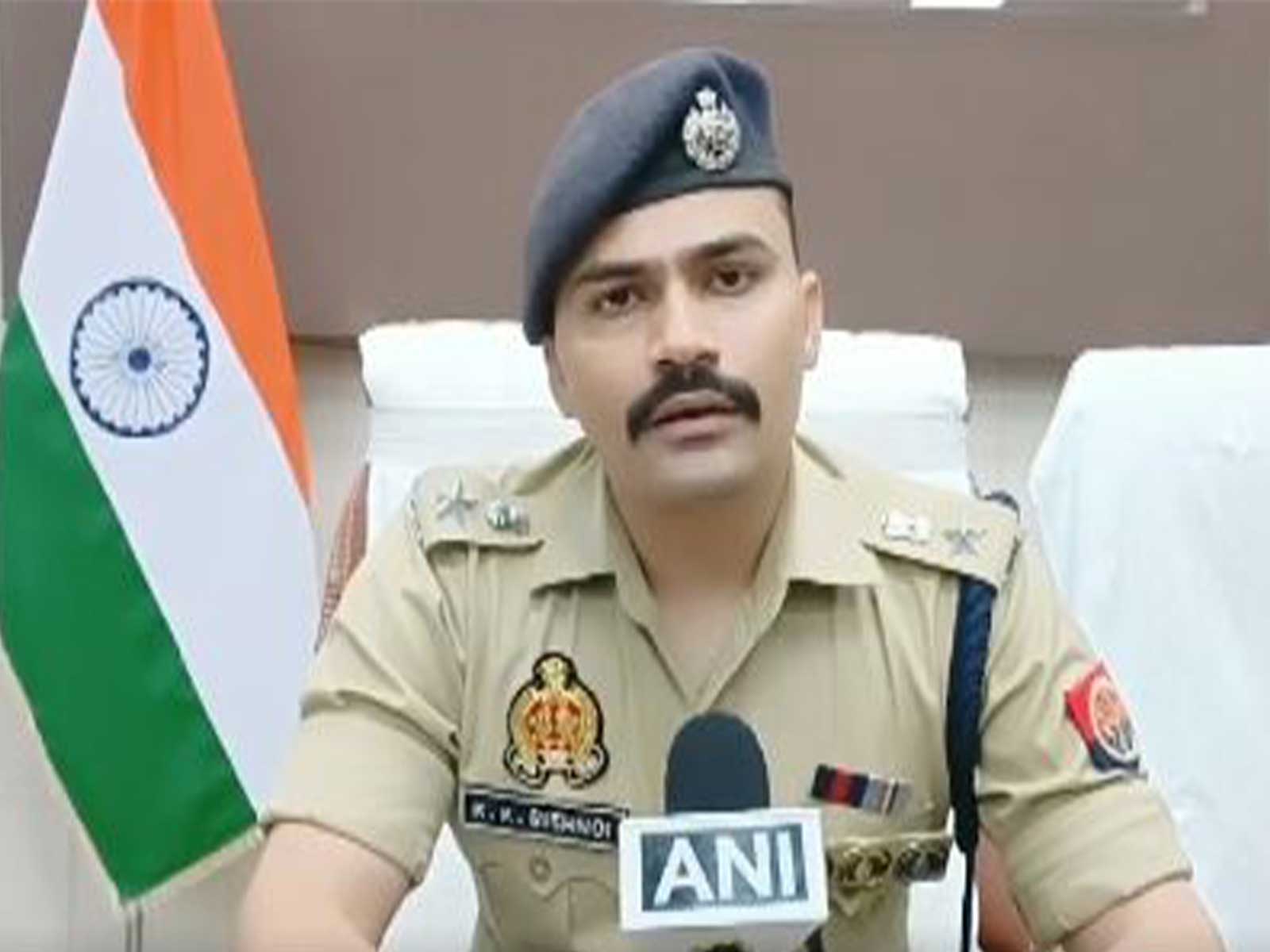 SP Bijnor K K Bishnoi (Photo/ANI)